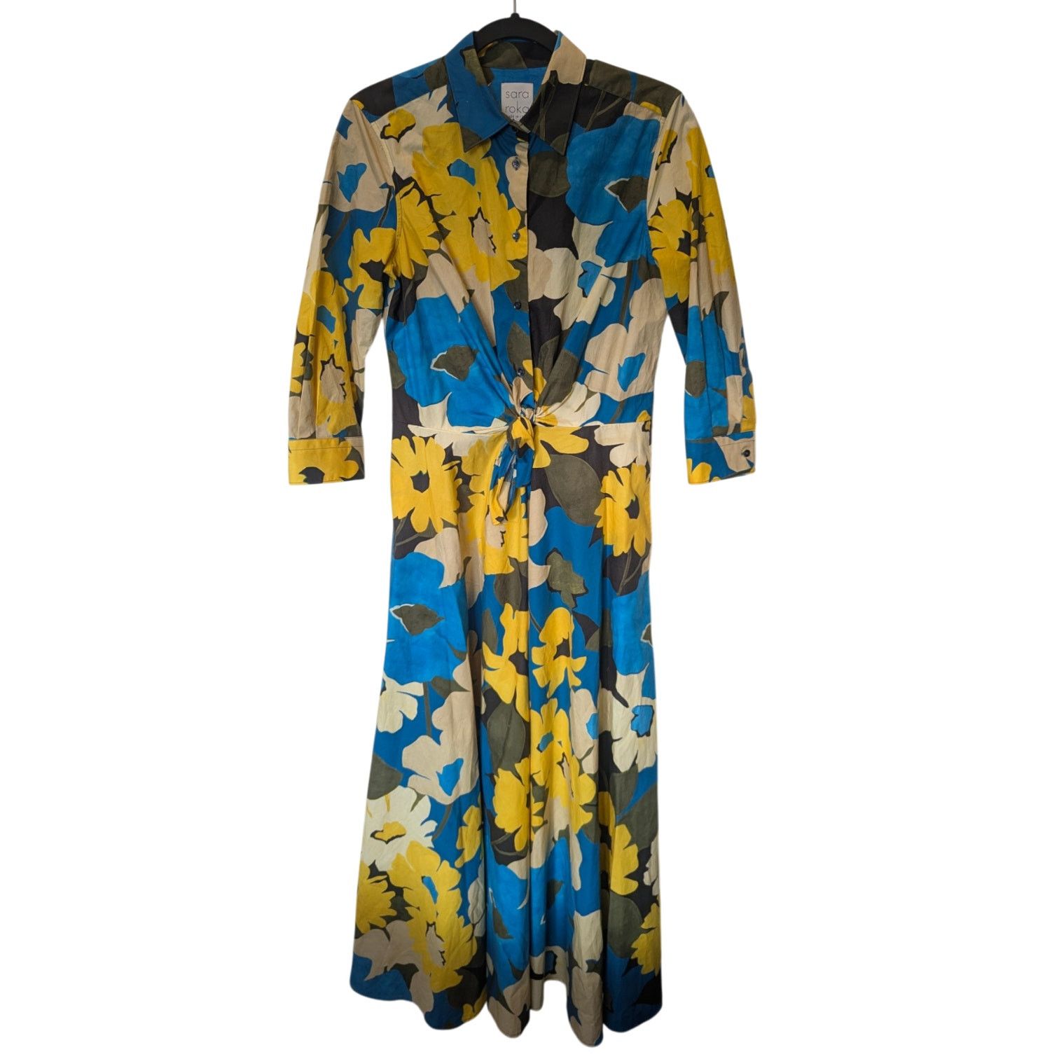 Other Sara Roka Dralla Winter Garden Midi Shirtdress Sz 44 US L Size L / US 10 / IT 46 - 2 Thumbnail