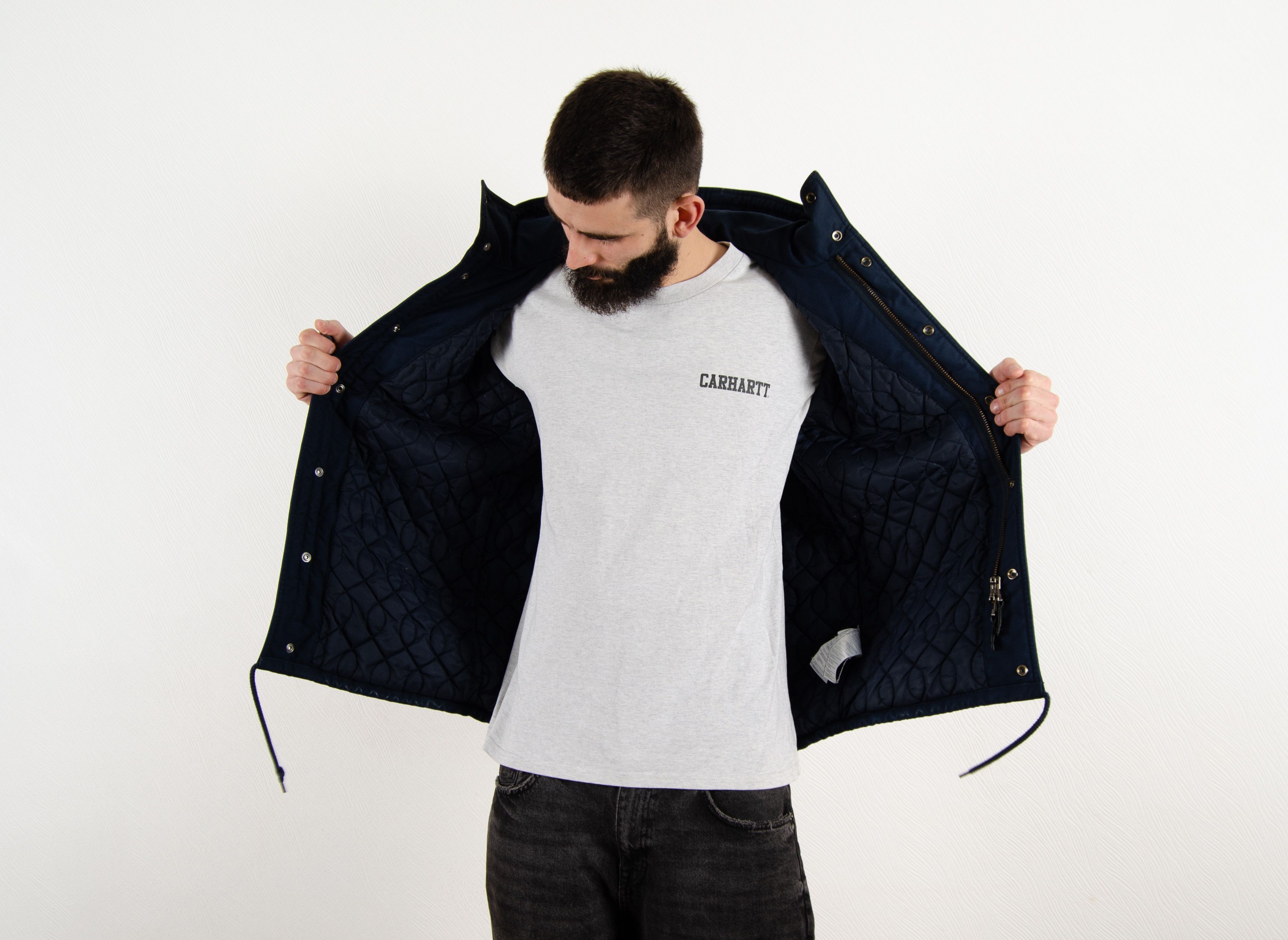 Carhartt Wip Carhartt Clash Fishtail Parka Navy Size US S / EU 44-46 / 1 - 9 Thumbnail