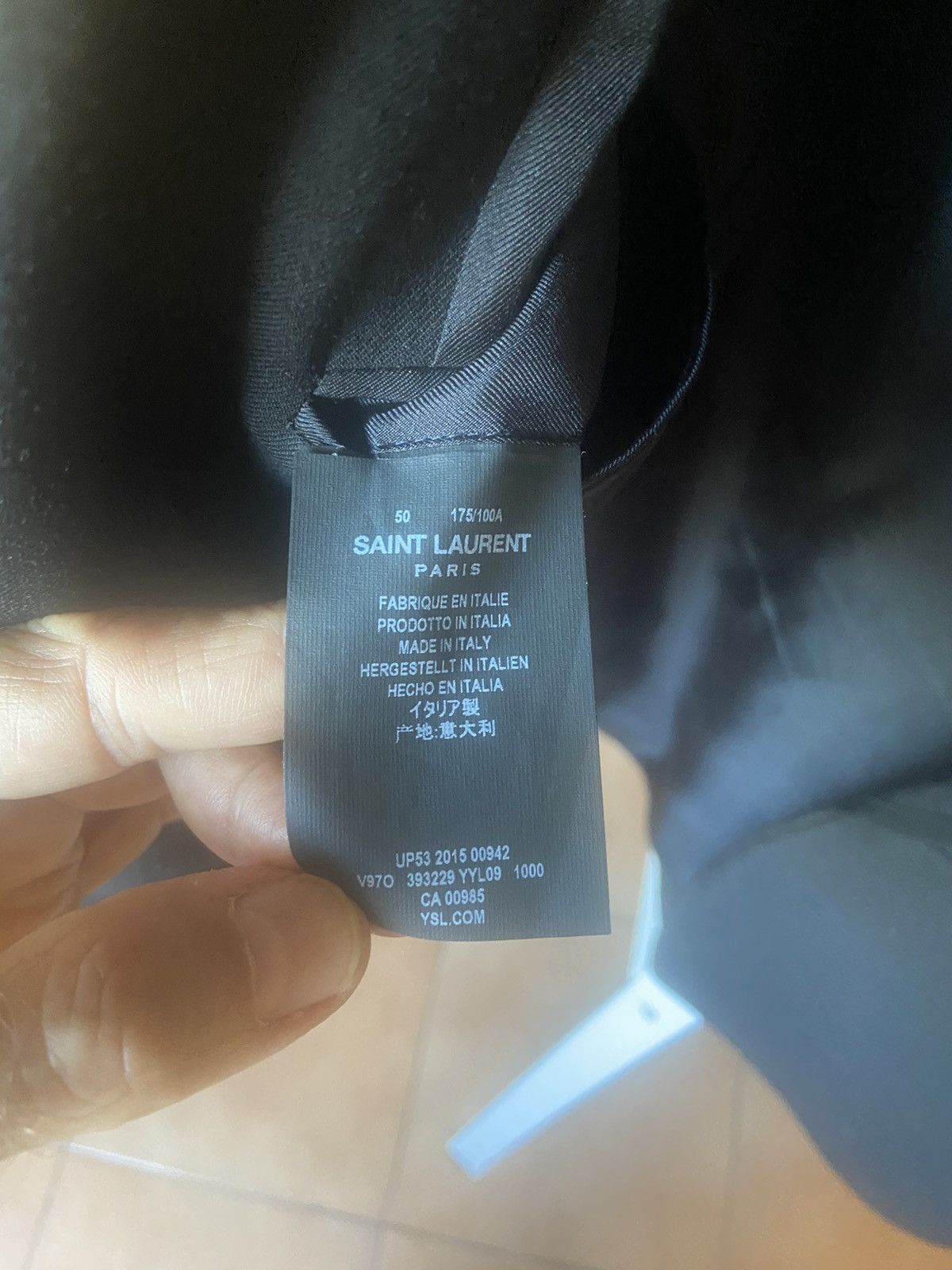 Saint Laurent Paris Blazer Saint Laurent Paris Size 40R - 3 Thumbnail