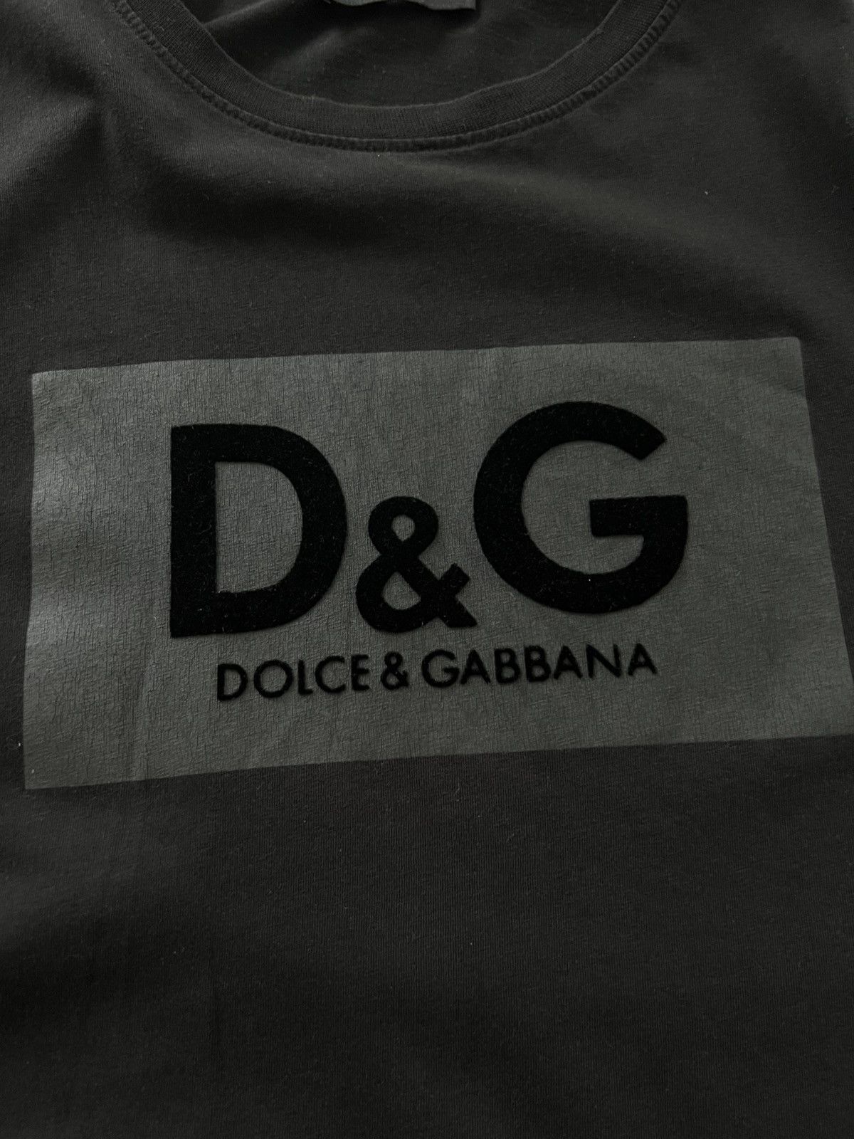 Dolce & Gabbana Dolce & Gabbana Logo Print T-Shirt Luxury Black Size US L / EU 52-54 / 3 - 10 Thumbnail