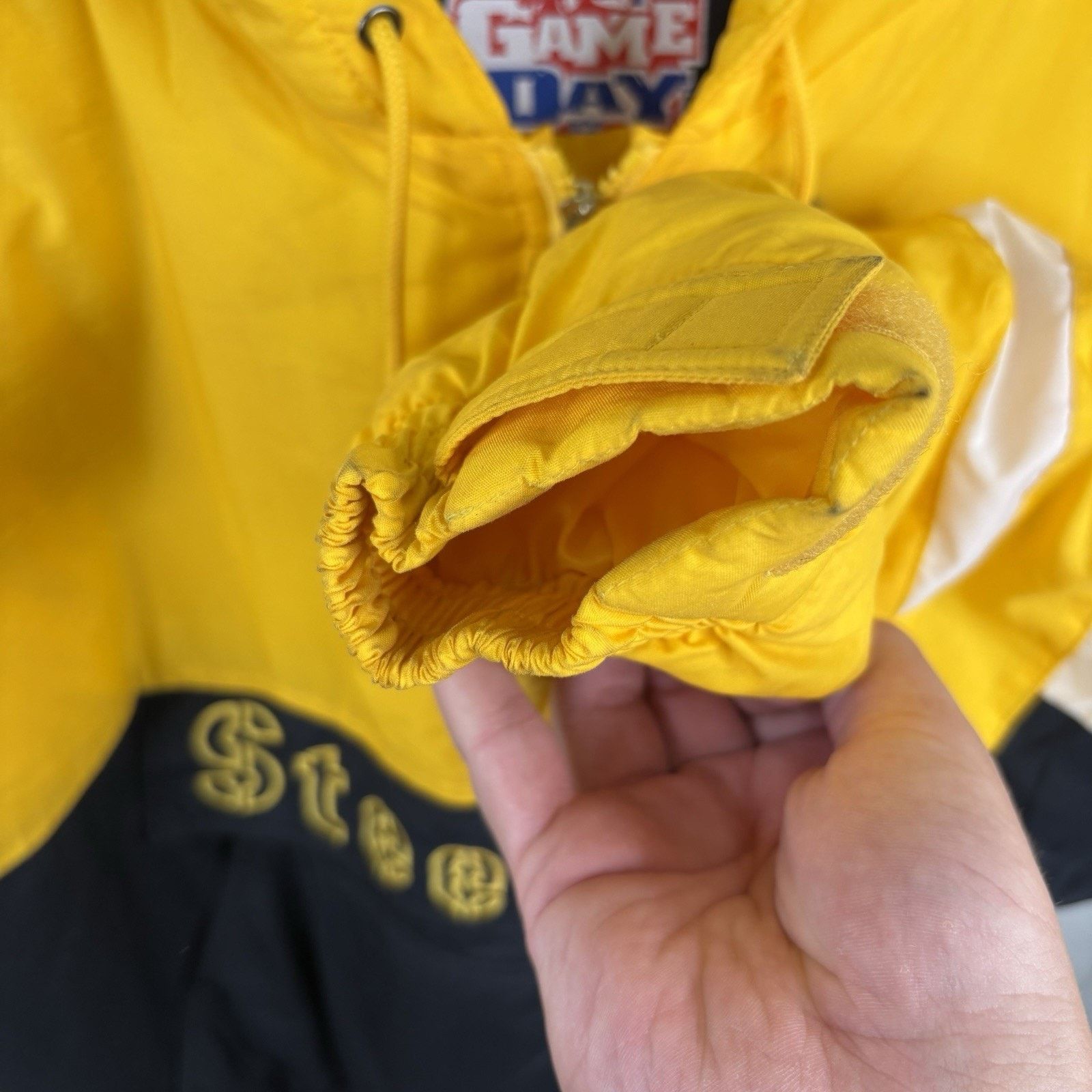 NFL Vintage 90s Pittsburgh Steelers Game Day Puffer Jacket Large Size US L / EU 52-54 / 3 - 7 Thumbnail