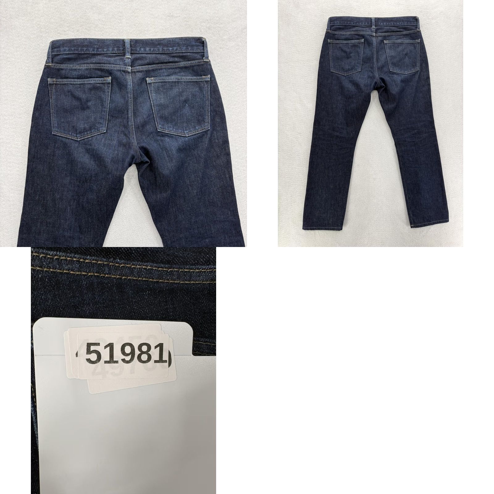 J.Crew J.Crew 770 Jeans Mens 31x30 Blue Dark Wash Straight Denim 100% Cotton Preppy - Jeans - Mens - 31x30 - Blue - Dark Wash - Preppy - 770 - Regular Fit Size US 31 - 9 Thumbnail