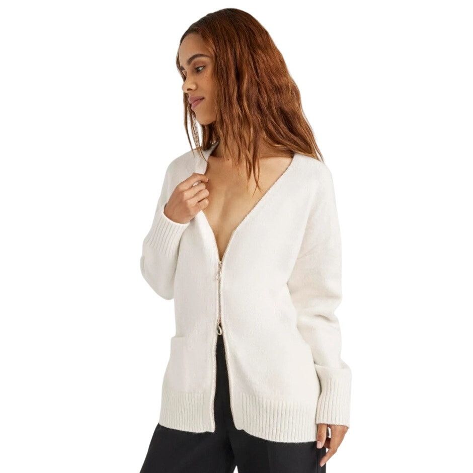 Splendid Splendid Women Snow White Soft Knit Relaxed Cardigan Size XL Size XL / US 12-14 / IT 48-50 - 1 Thumbnail
