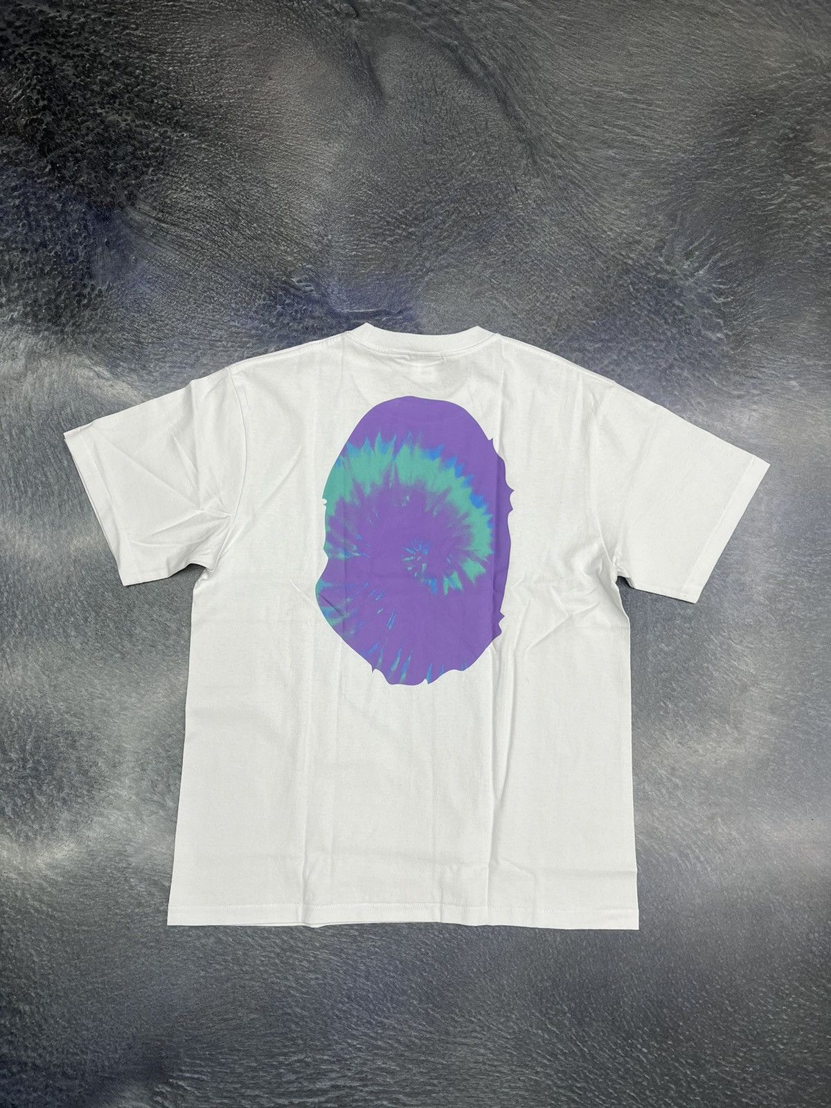 Bape Bape Tie Dye Ape Head T-Shirt Size US L / EU 52-54 / 3 - 6 Thumbnail
