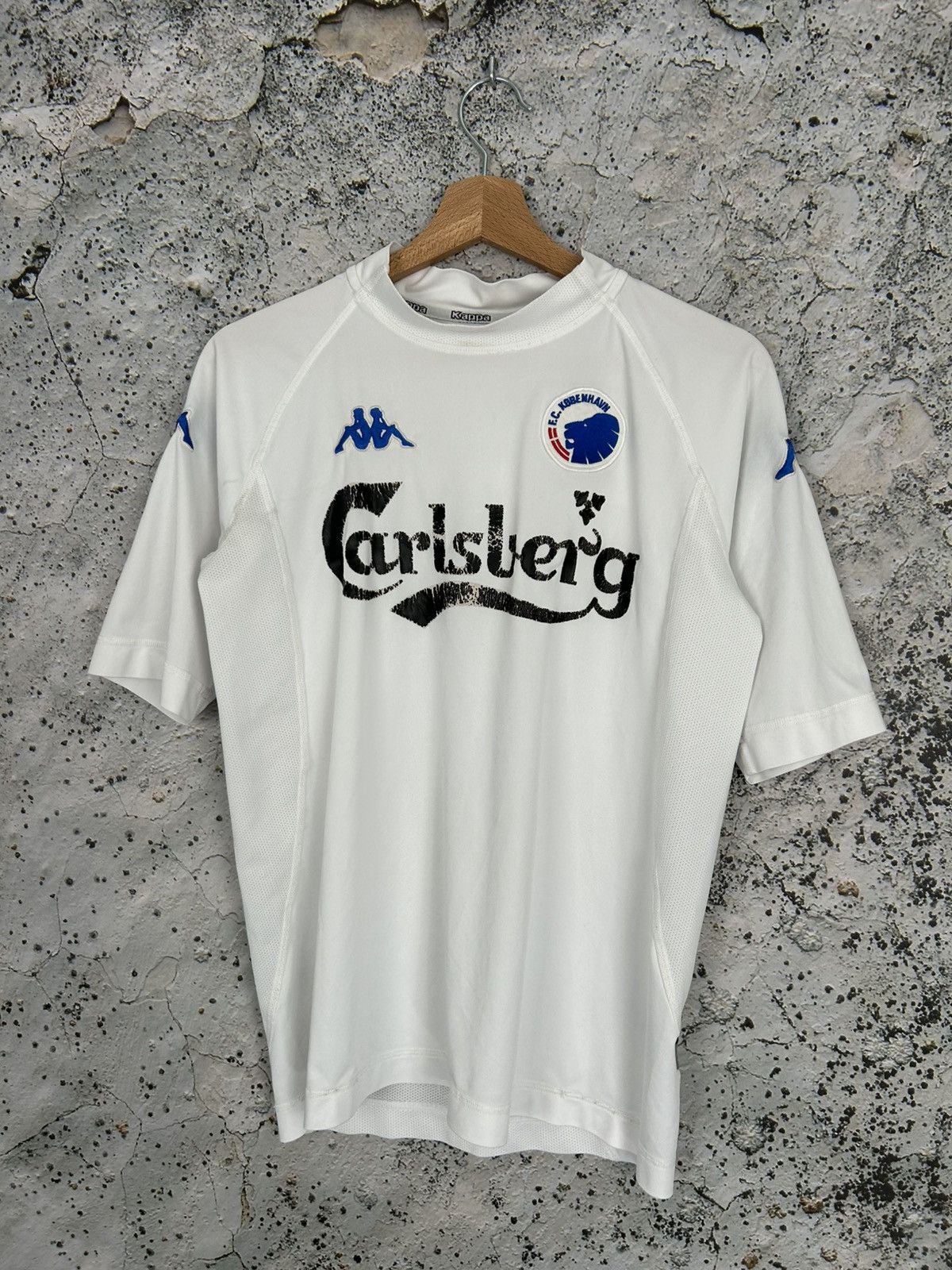 Kappa Vintage FC Copenhagen Kappa Soccer Jersey Football Sport Size US L / EU 52-54 / 3 - 1 Thumbnail