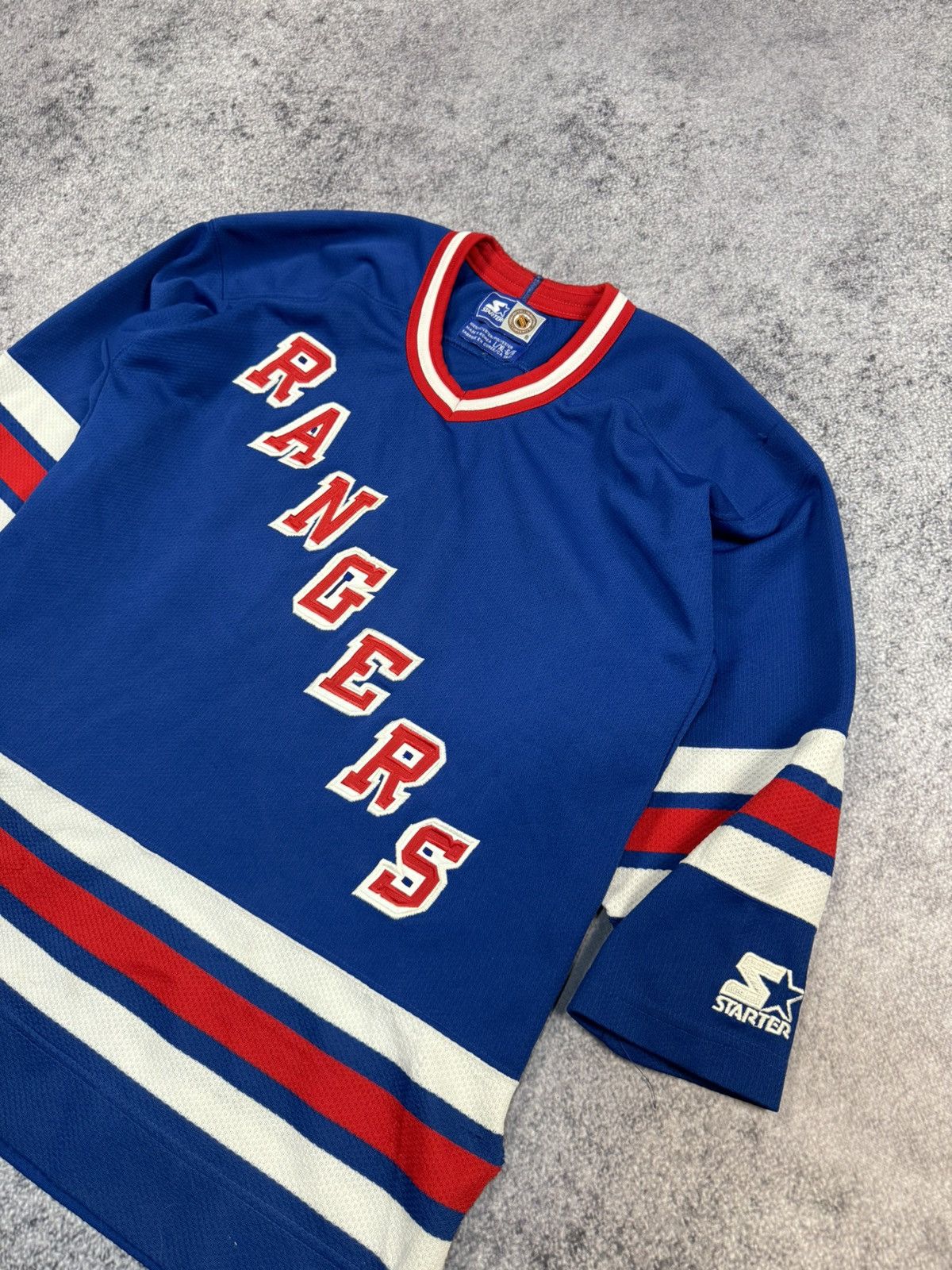 NHL Vintage Starter 99 Gretzky Rangers Hockey Jersey NHL USA L Size US L / EU 52-54 / 3 - 2 Thumbnail
