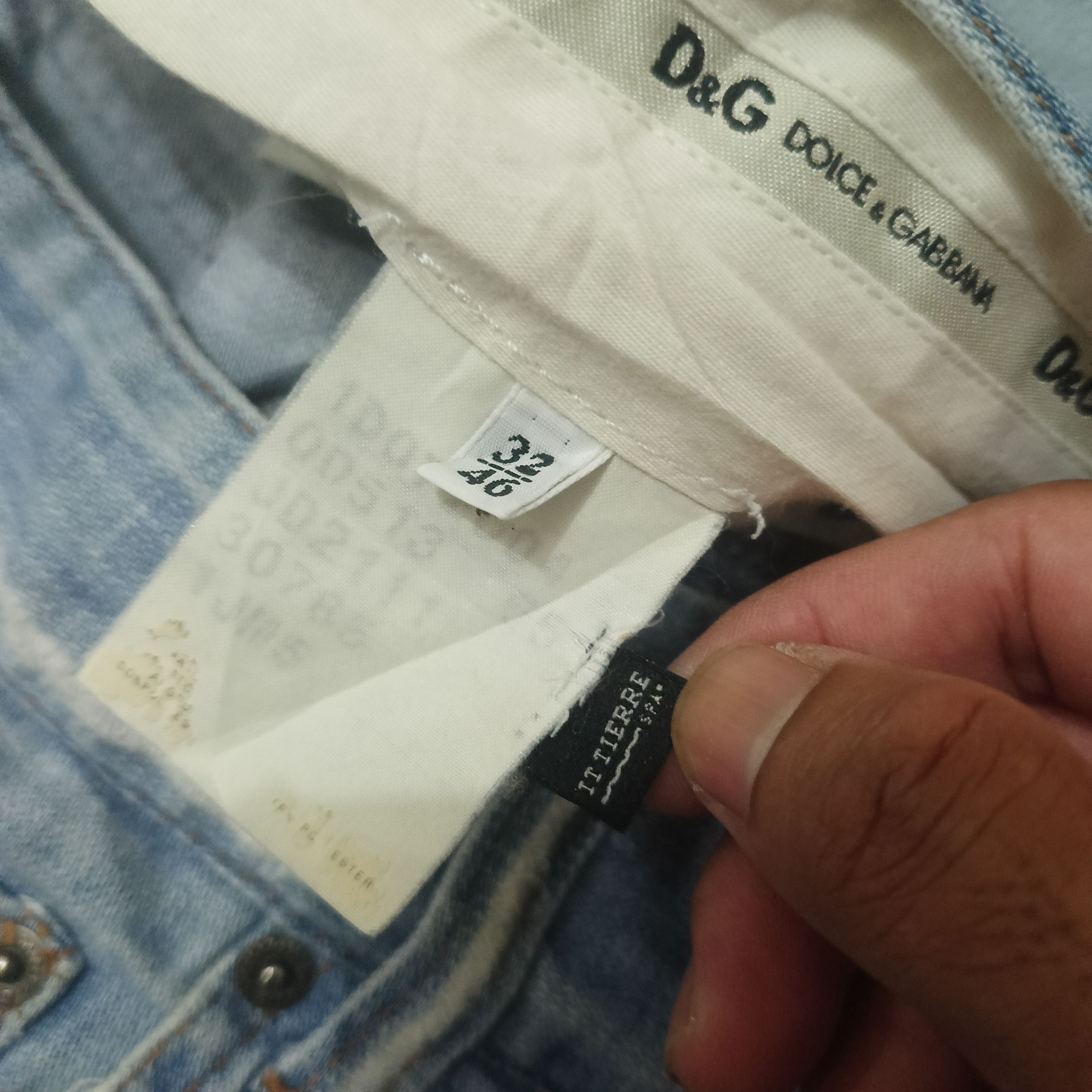 Dolce & Gabbana Dolce & Gabbana Distressed Jeans Size US 32 / EU 48 - 9 Thumbnail