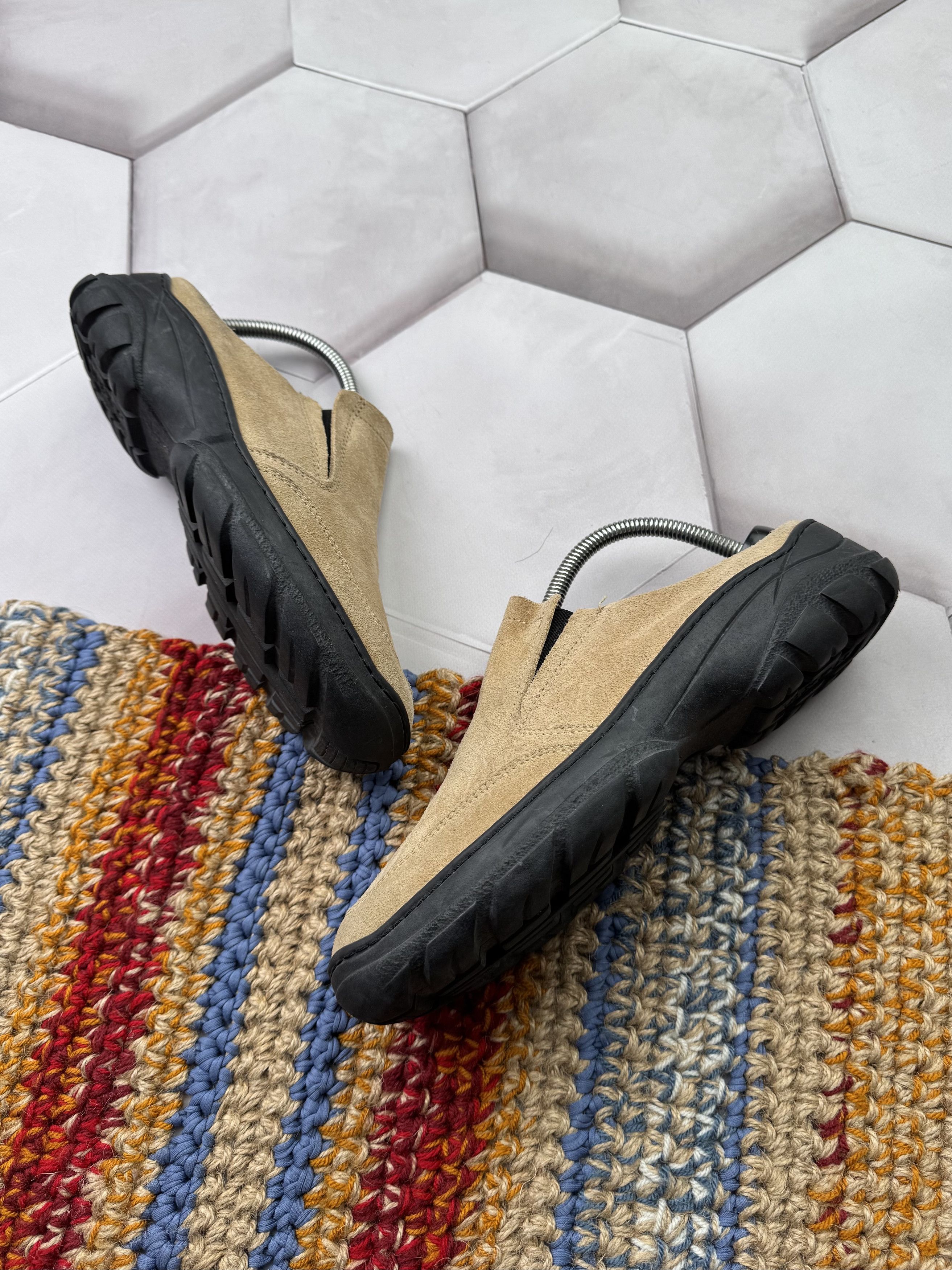 Japanese Brand Vintage Suede Mules (E4) Size US 9 / EU 42 - 3 Thumbnail