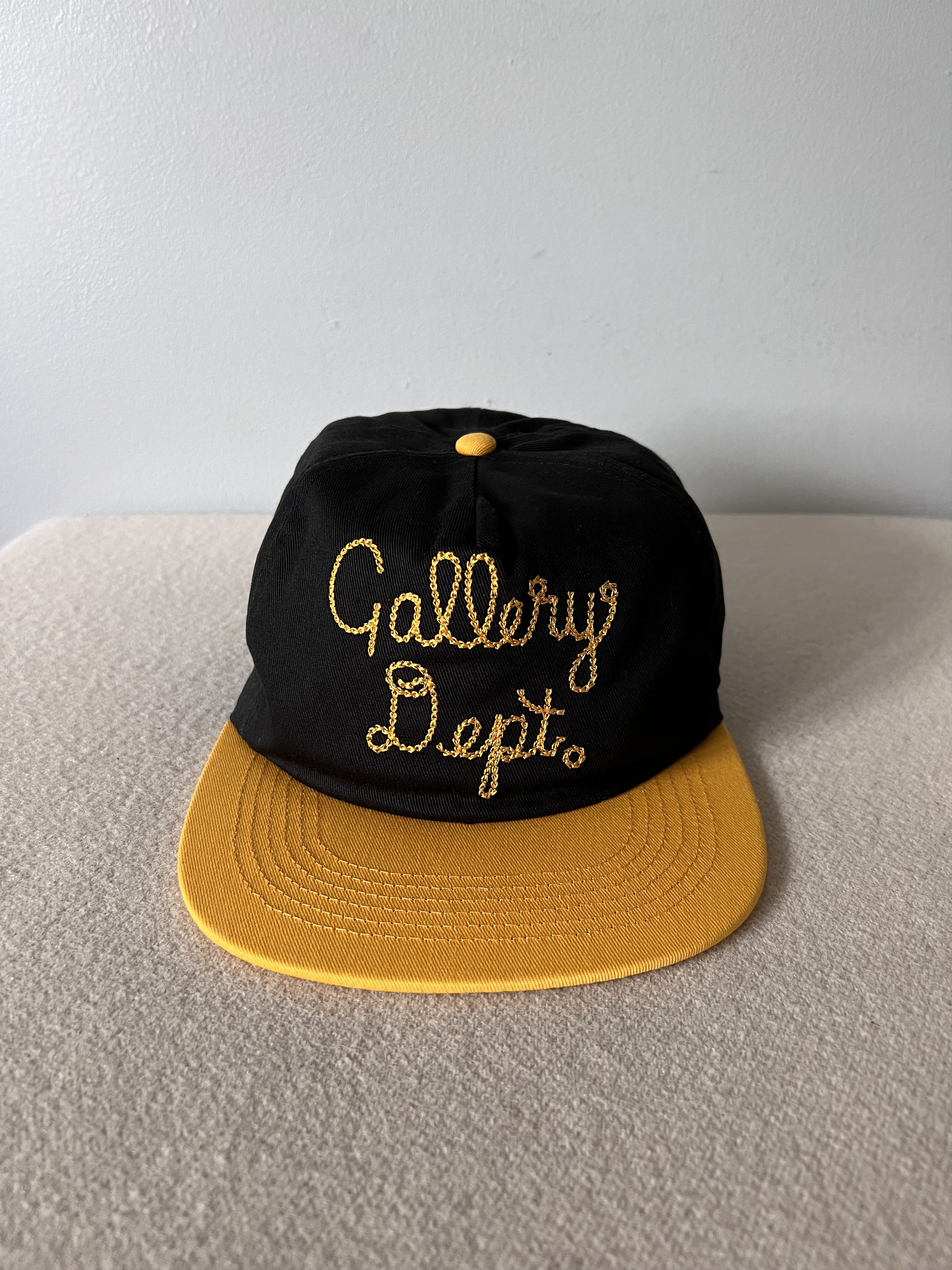 Gallery Dept. Gallery Dept. Collectors Cap in Black Yellow Size ONE SIZE - 1 Thumbnail