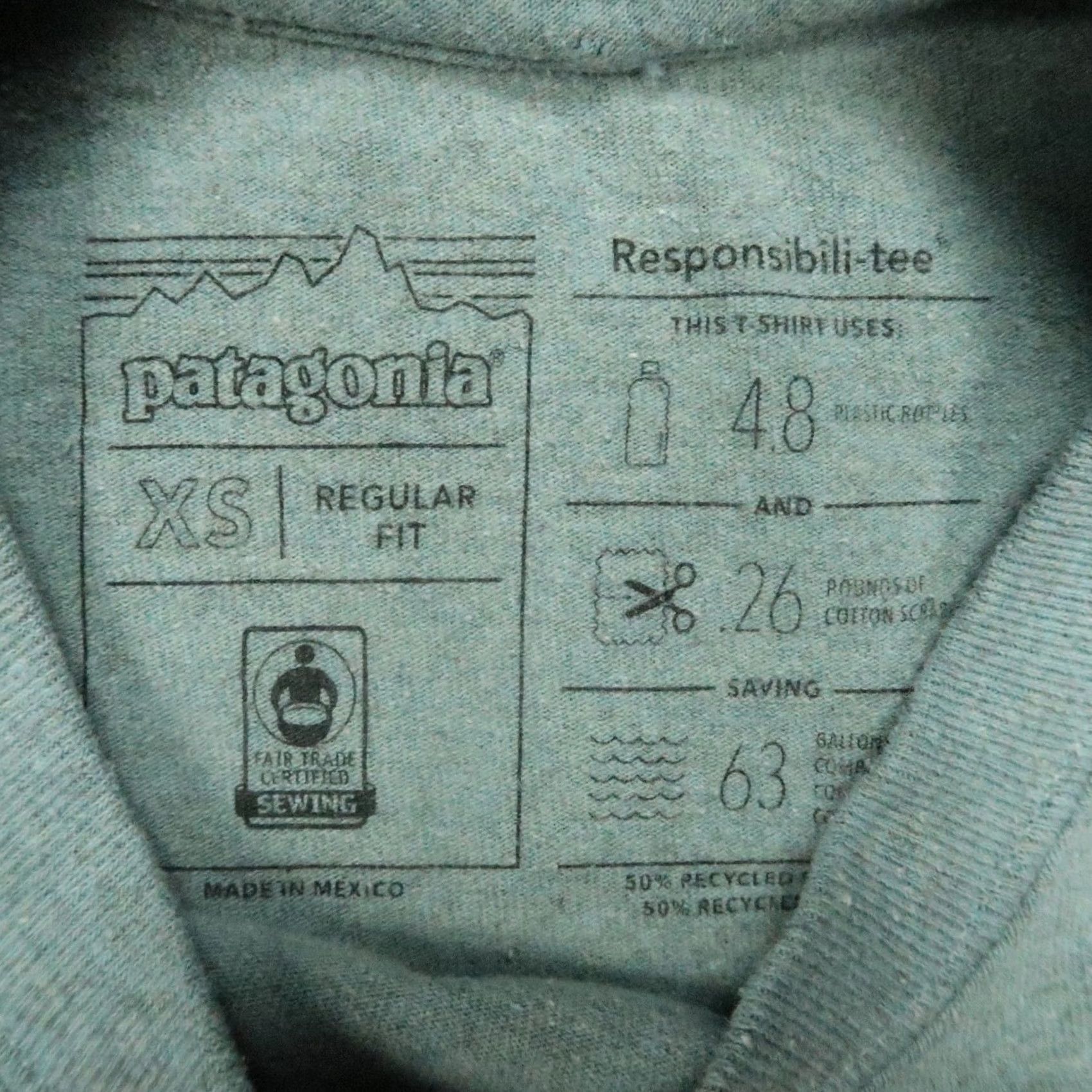 Patagonia Patagonia Shirt Mens XS Blue Long Sleeve Tarpon World Trout Megalops Atlanticus Crew Neck Size US XS / EU 42 / 0 - 3 Thumbnail