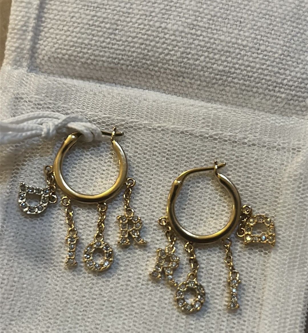 Dior Dior Dio(r)evolution Earrings Gold-Finish Metal Size ONE SIZE - 4 Thumbnail