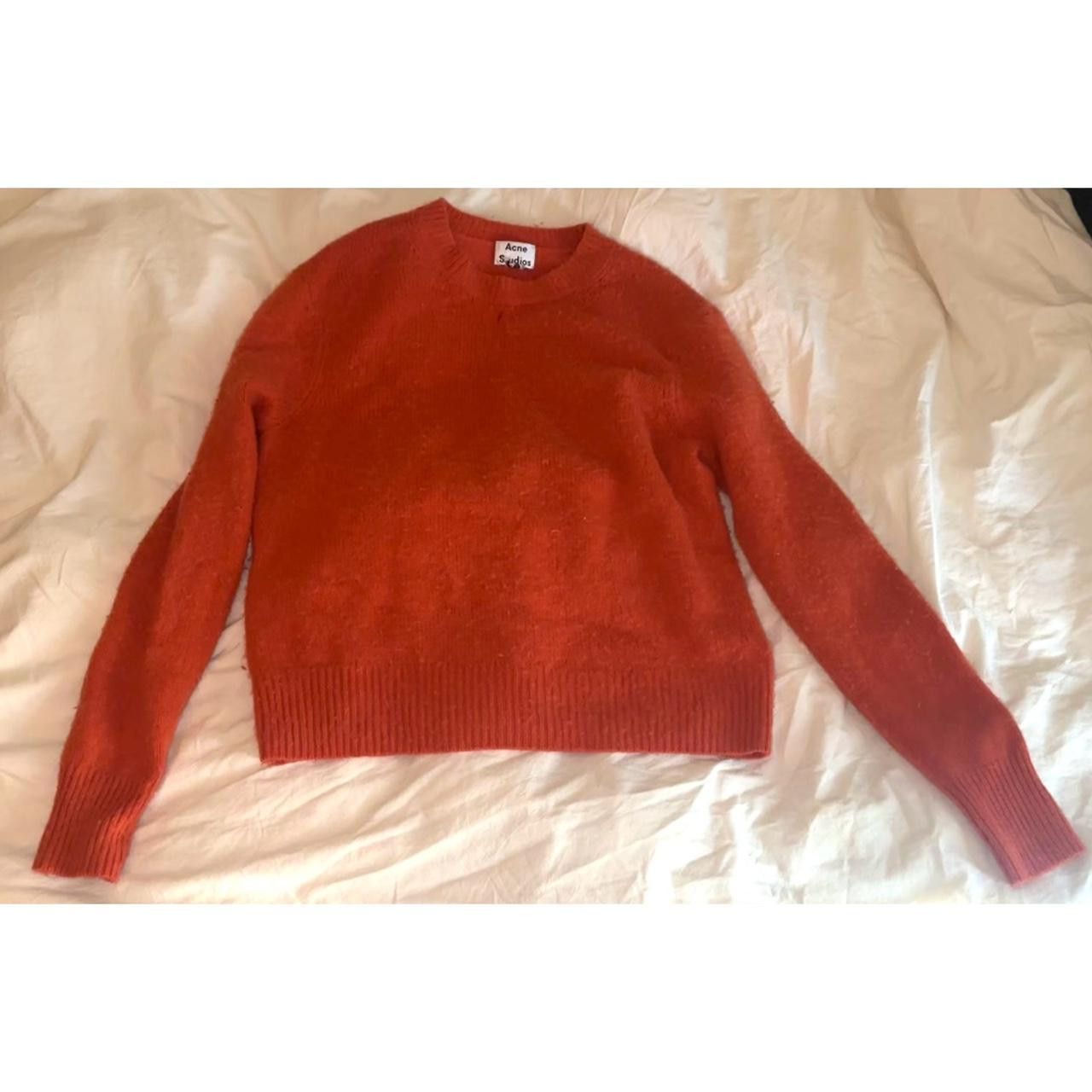 Acne Studios Acne studios orange pilled wool cashmere sweater Size US M / EU 48-50 / 2 - 1 Thumbnail