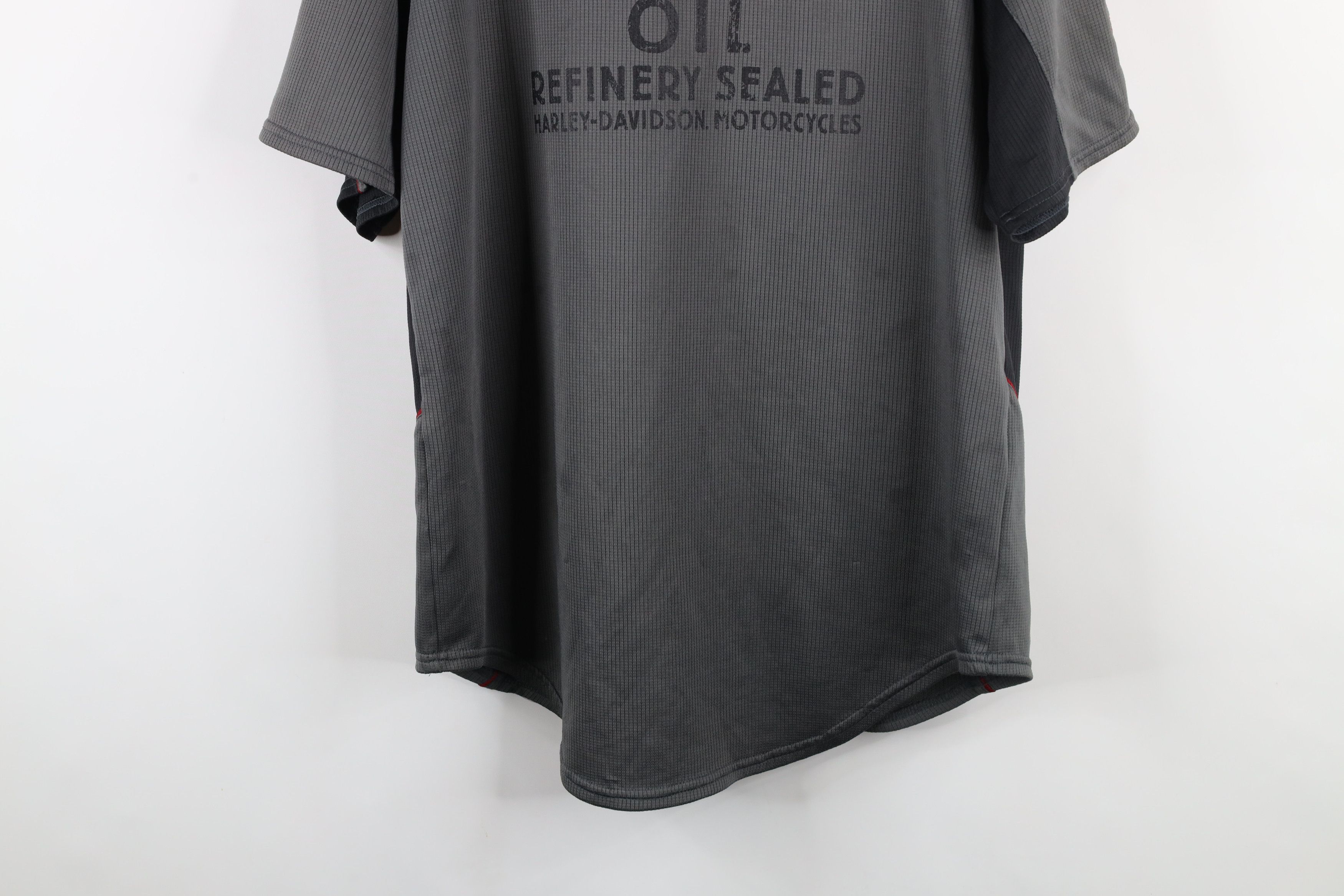 Harley Davidson × Vintage Vintage Y2K Harley Davidson Short Sleeve Baseball Jersey Size US M / EU 48-50 / 2 - 14 Thumbnail