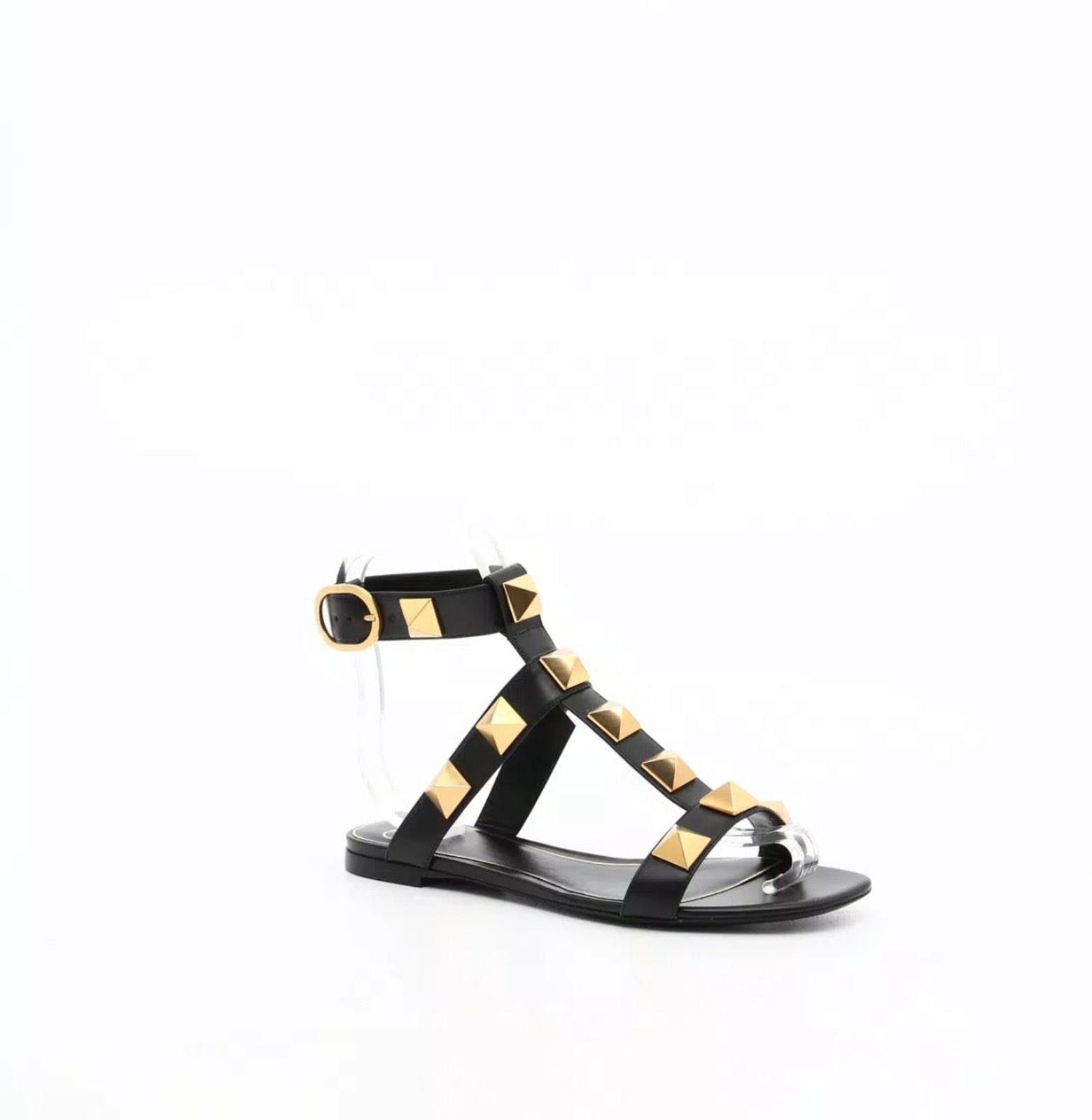 Other Valentino Roman Stud Flat Sandal Size US 7.5 / IT 37.5 - 1 Preview