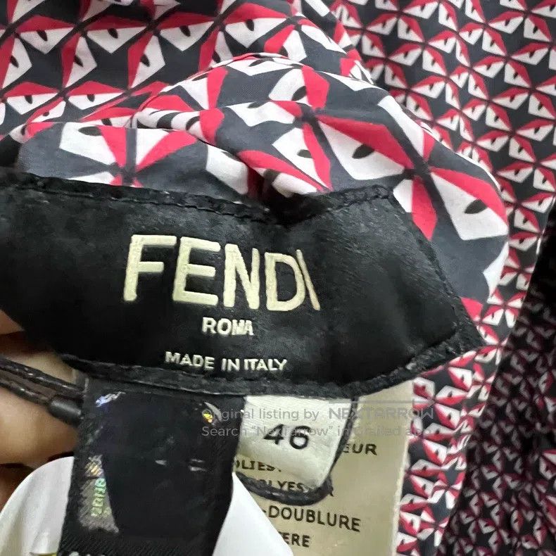 Fendi Fendi Little Monster Printed Two-Sided Jacket Size US S / EU 44-46 / 1 - 5 Thumbnail