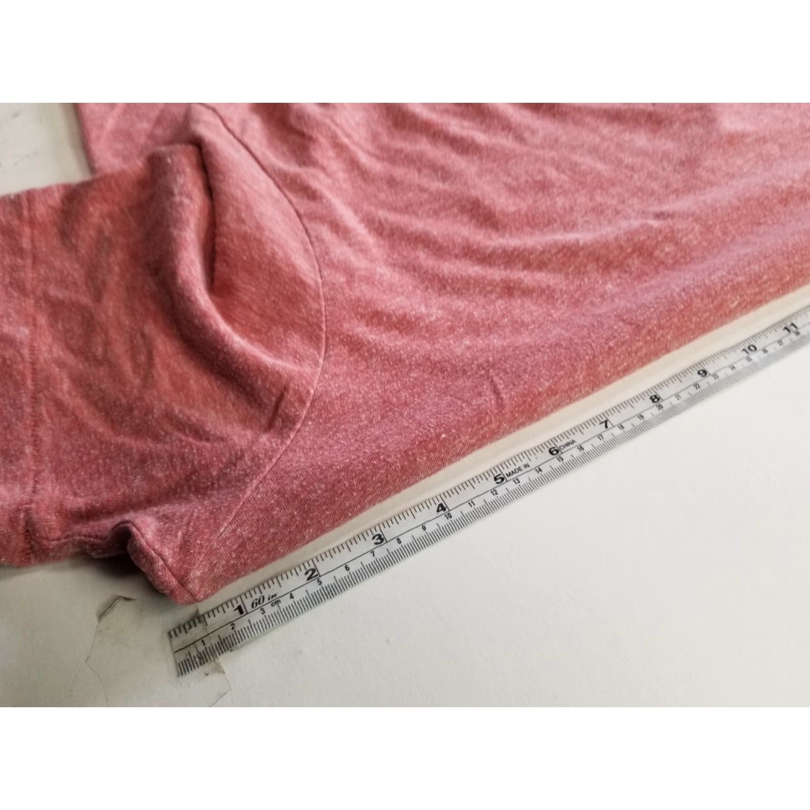 Lucky Brand Lucky Brand T-Shirt Shirt Men Peach V-Neck XL Regular Short Sleeve Size US XL / EU 56 / 4 - 3 Thumbnail