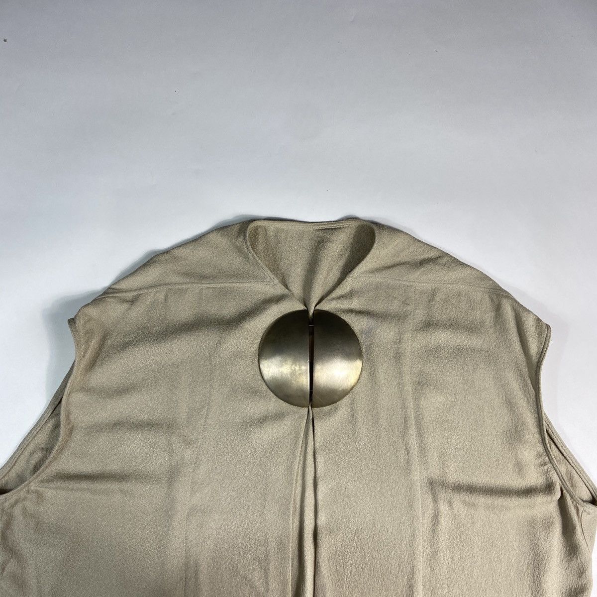 Rick Owens Rick Owens - Dagger Mantlette Silk-crepe Jacket Size L / US 10 / IT 46 - 4 Thumbnail