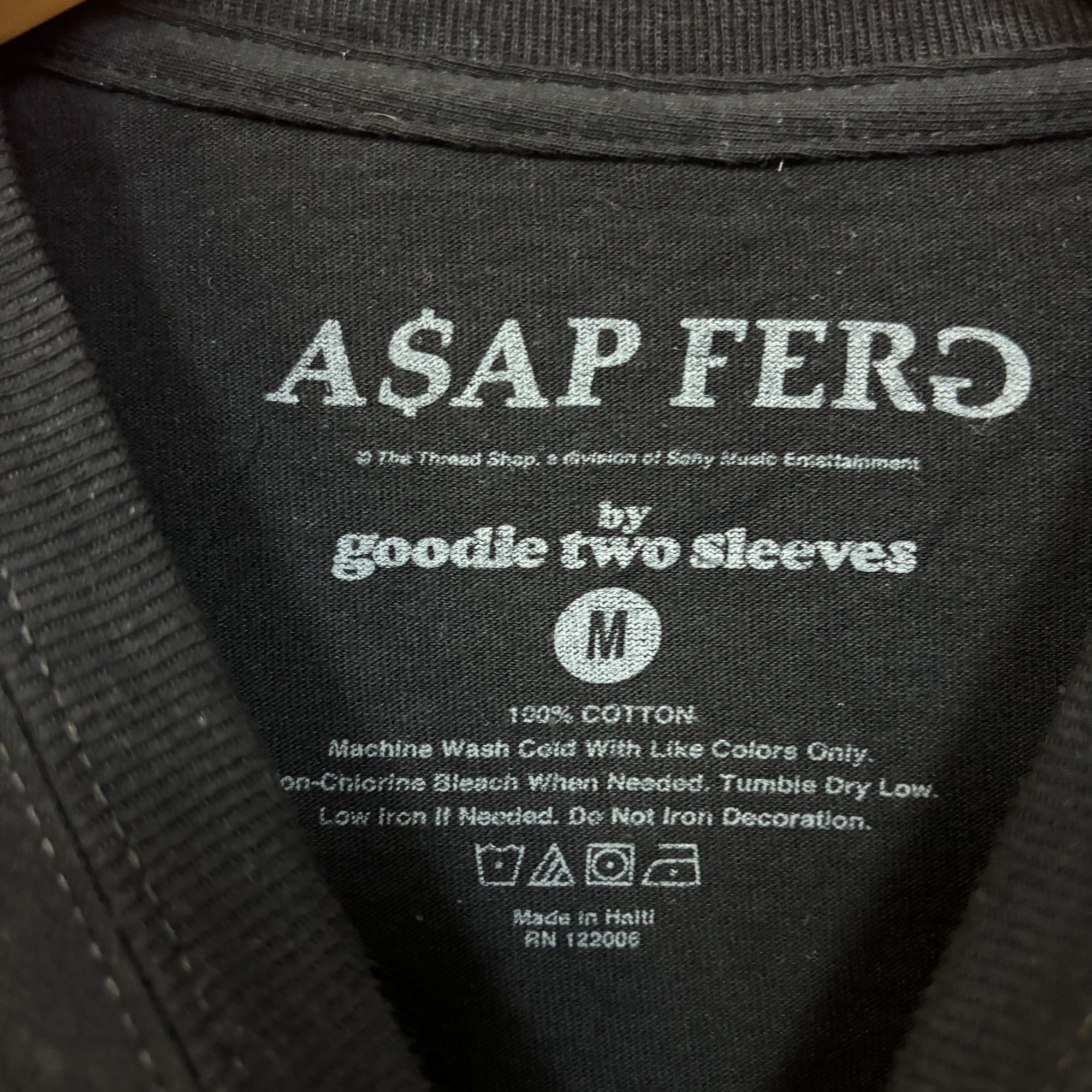 Band Tees Asap Ferg Always Strive and Prosper Hip Hop Tshirt size Med Size US M / EU 48-50 / 2 - 4 Thumbnail