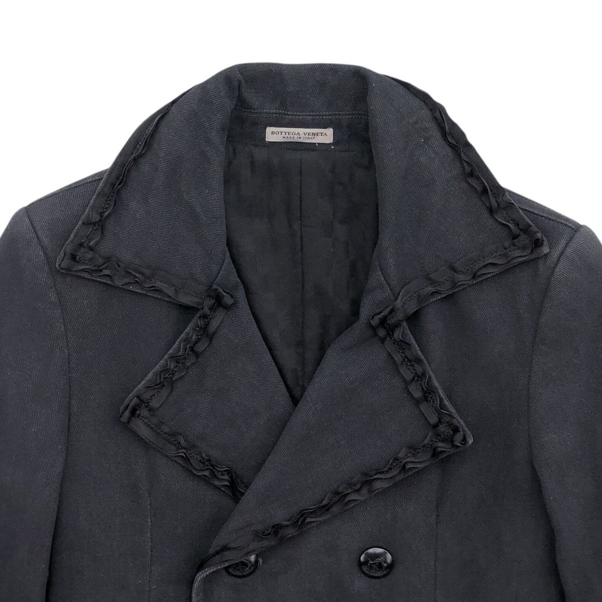 Bottega Veneta Bottega Veneta Double Breasted Cotton/Silk Coat Jacket Size US M / EU 48-50 / 2 - 9 Thumbnail