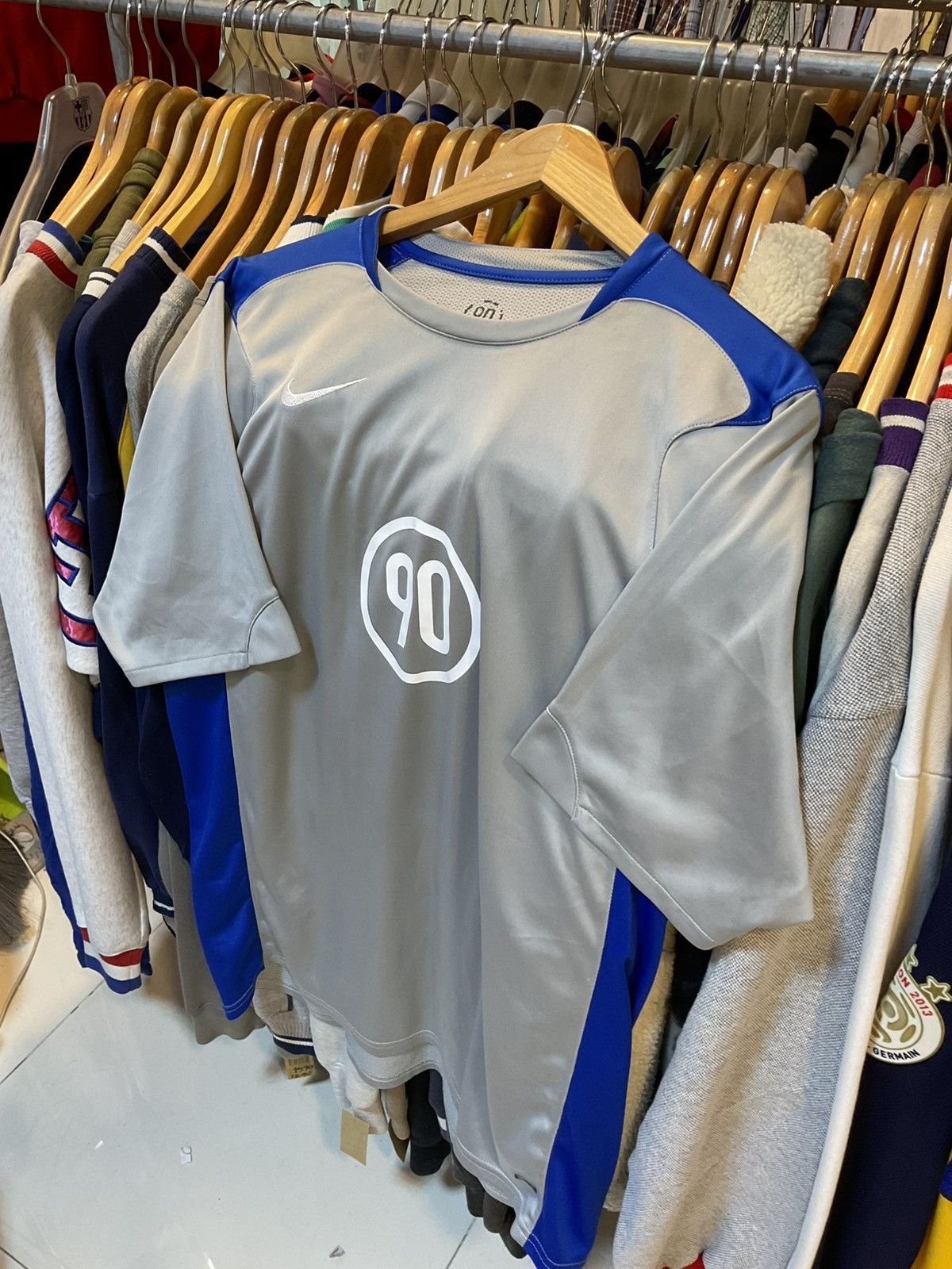 Nike Y2K Nike Total 90 Jersey Size US L / EU 52-54 / 3 - 1 Thumbnail