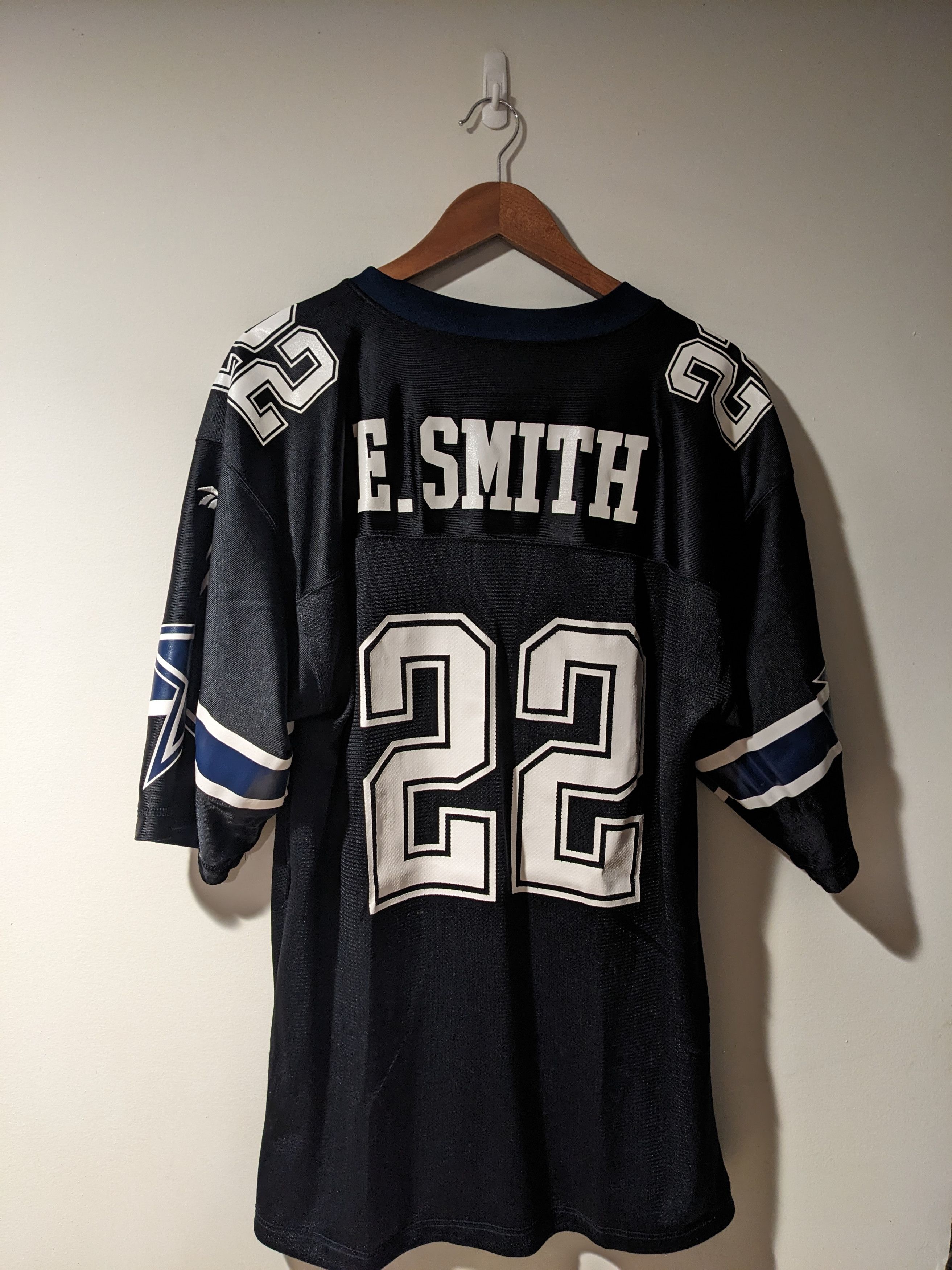 NFL × Vintage Vintage 90s E. Smith Dallas Cowboy Reversible Size 48 Jersey Size US XL / EU 56 / 4 - 7 Thumbnail