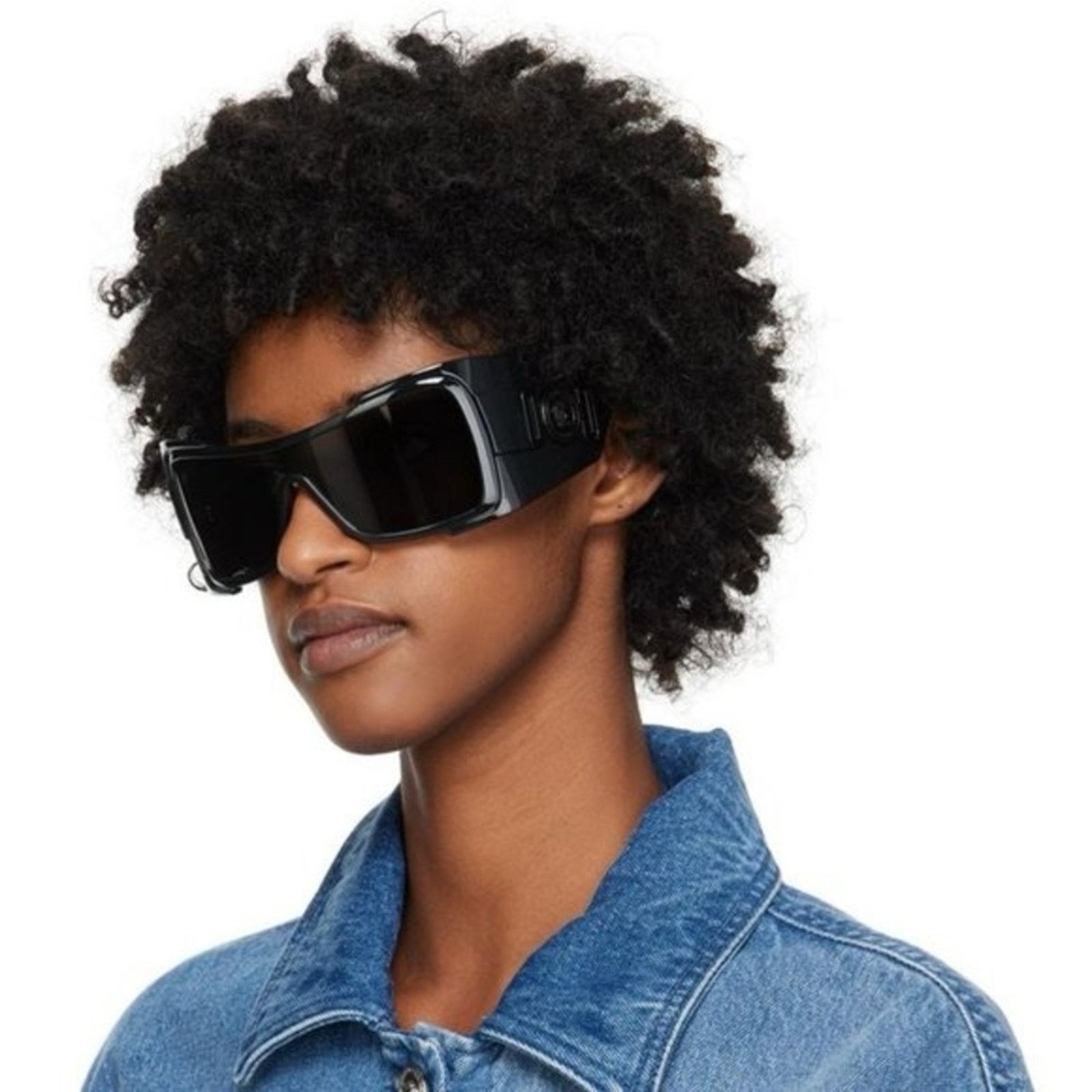 Versace NEW VERSACE VE4451 GB1/87 Black Dark Grey Unisex Sunglasses Size ONE SIZE - 12 Thumbnail