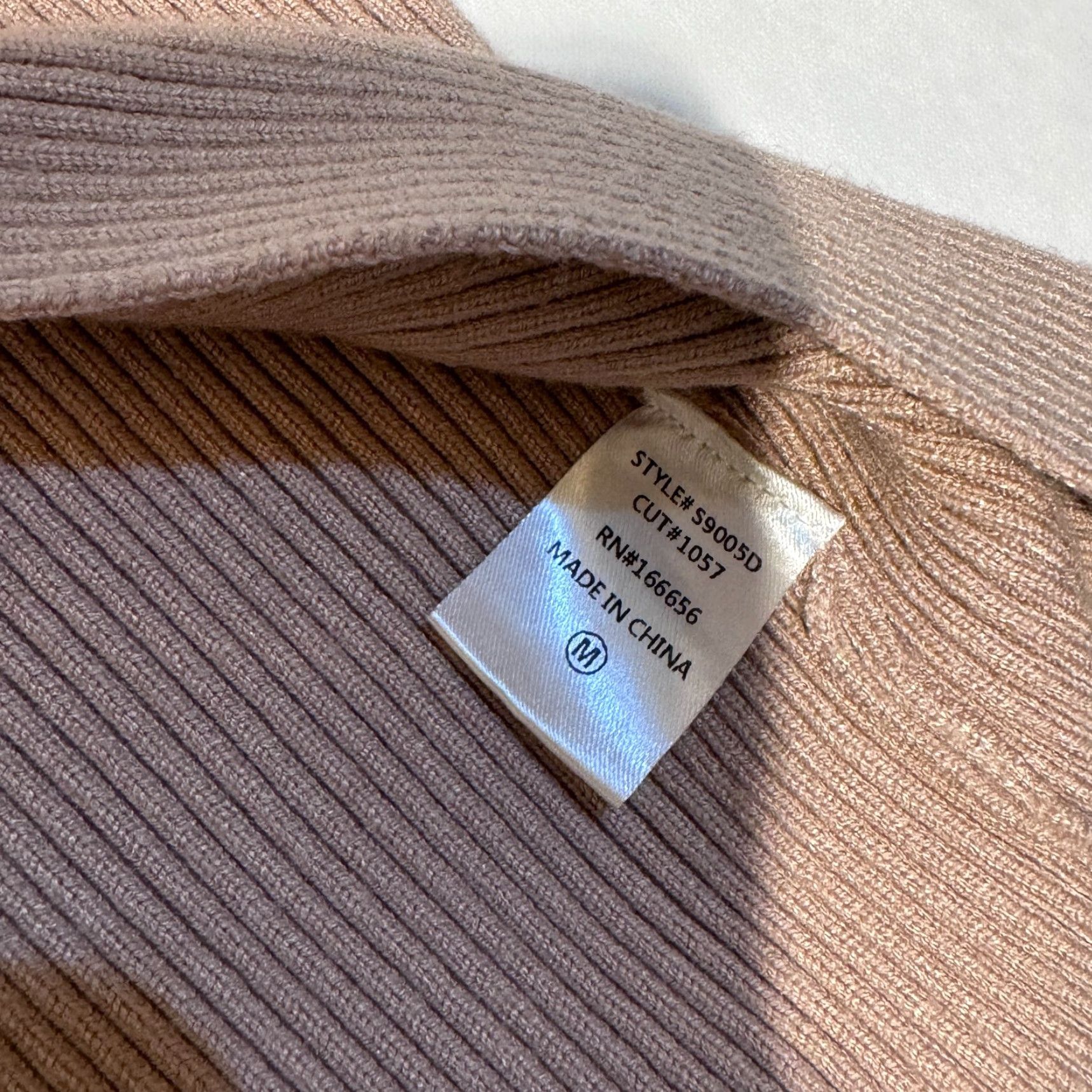 Vintage en;semble Bodycon Midi Dress Sleeveless Round Neck Pullover Side Slit Mocha Brown M Women Dress Size M / US 6-8 / IT 42-44 - 6 Thumbnail