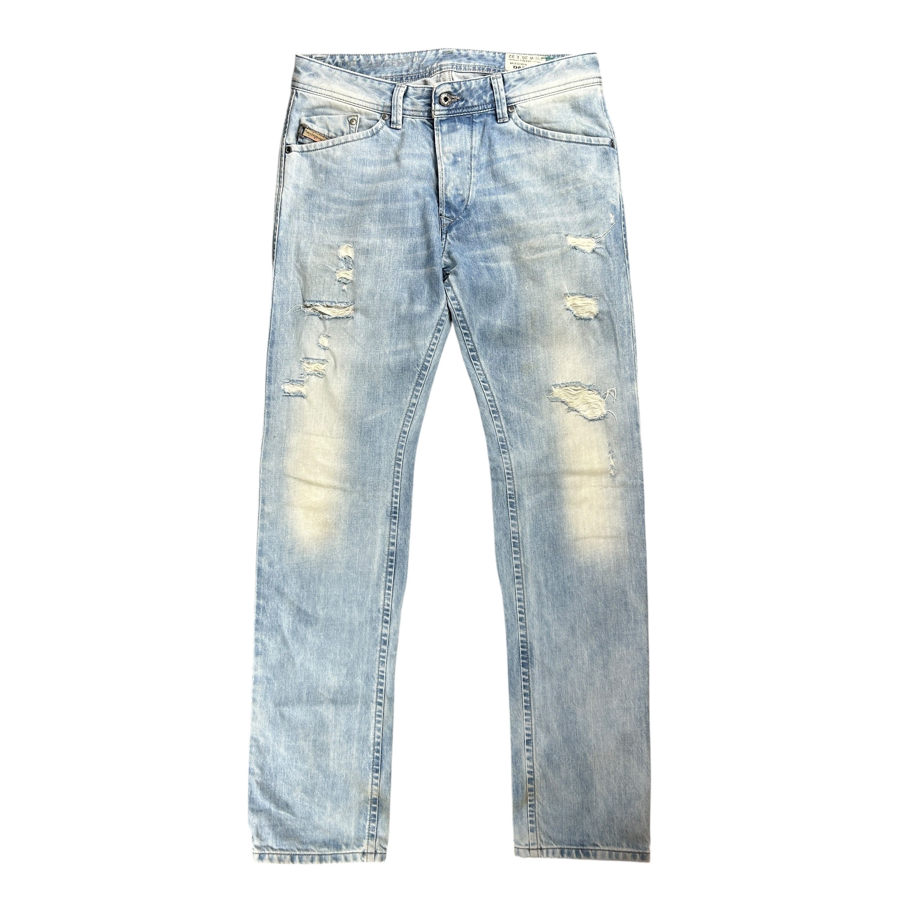 Diesel Diesel Darron Regular Slim Tapered Blue Denim Jeans W30L32 Size US 30 / EU 46 - 1 Thumbnail