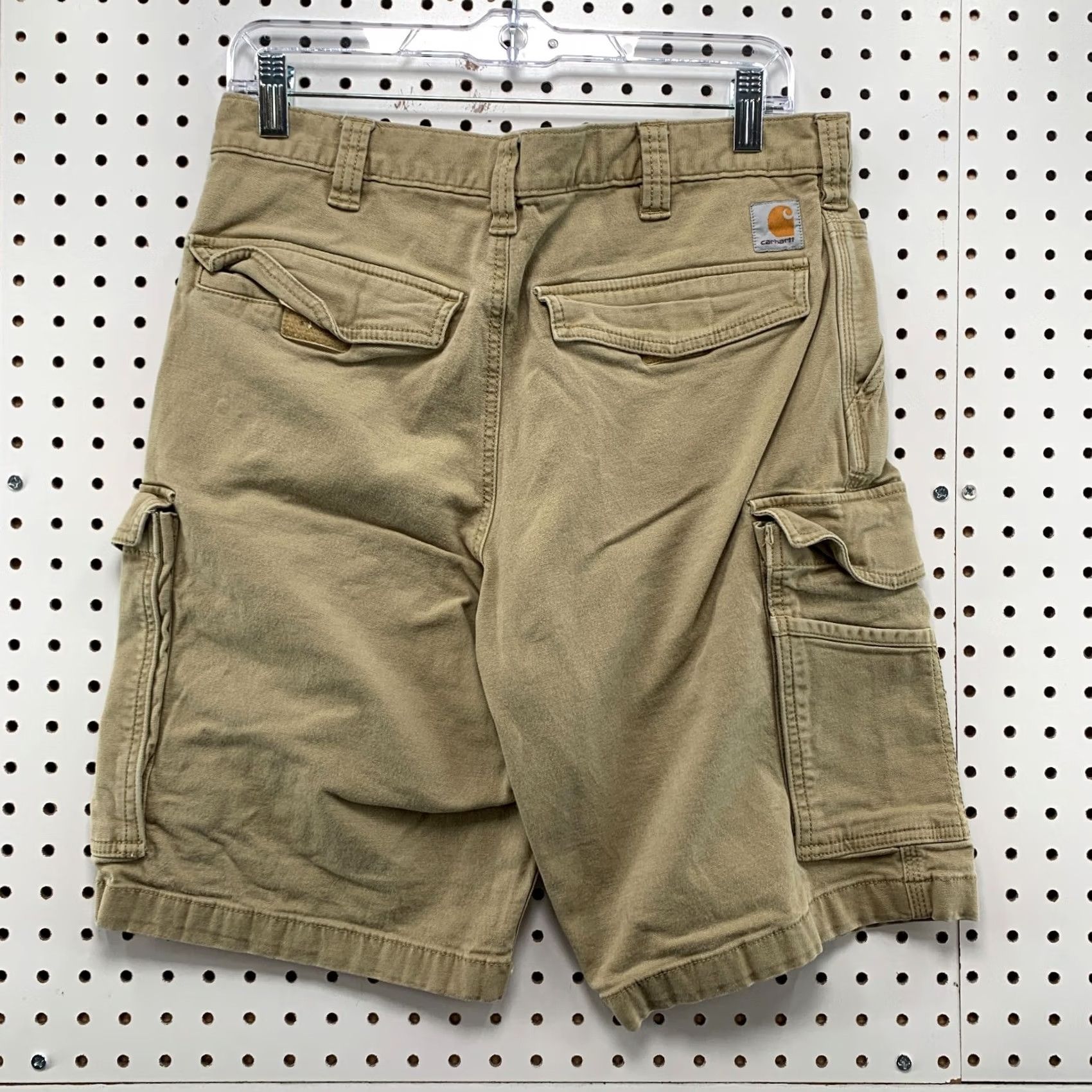 Carhartt Carhartt Canvas Cargo Utility Shorts Mens Size 32x10 Tan Casual Workwear Size US 32 / EU 48 - 7 Thumbnail