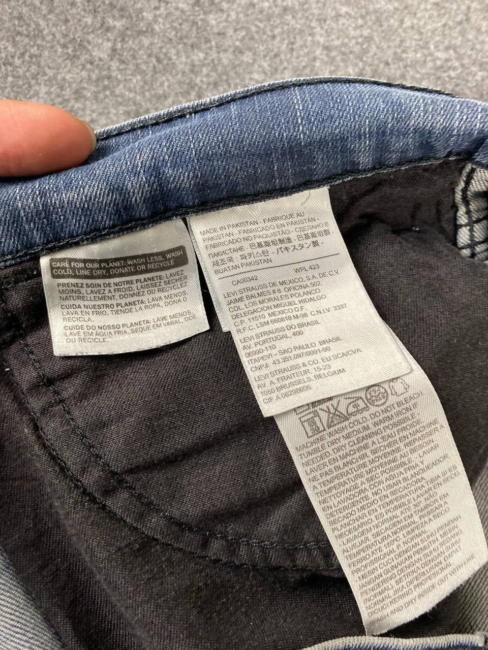 Levi's levis 511 slim distressed denim nice design Size US 36 / EU 52 - 14 Thumbnail