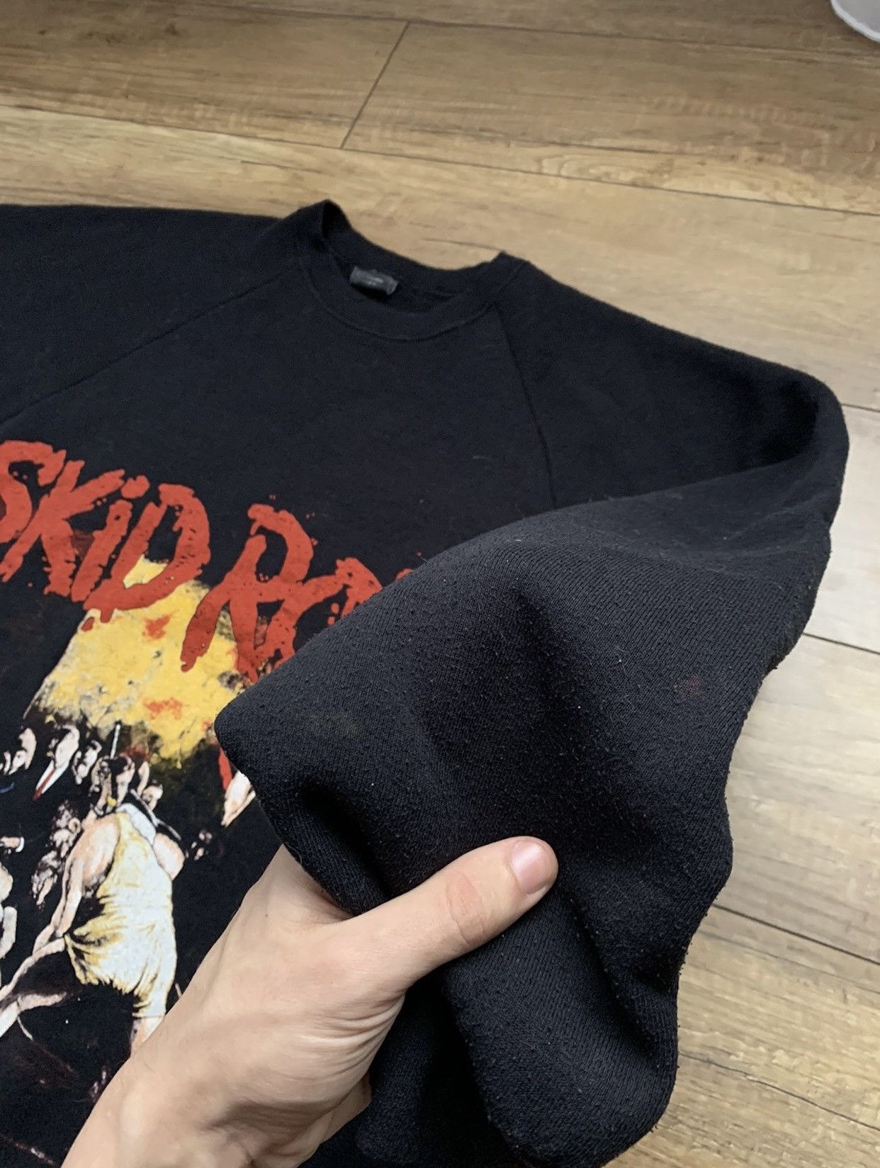 Band Tees 1991 Skid Row Slave To The Grind Jesus Vintage Sweatshirt Size US XL / EU 56 / 4 - 12 Thumbnail
