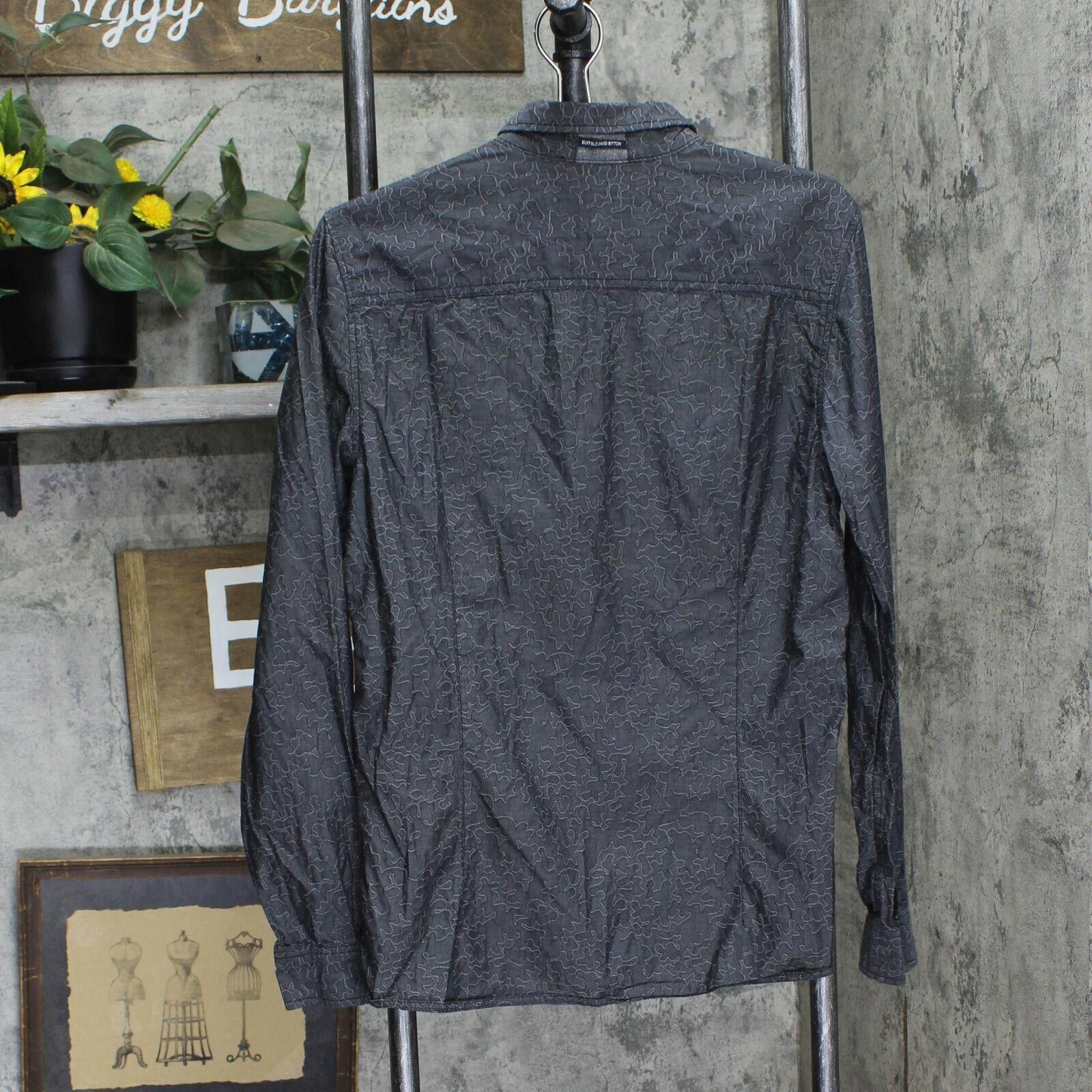 Buffalo David Bitton Buffalo by David Button Made Button Up Shirt Gray Multi S Size US S / EU 44-46 / 1 - 2 Thumbnail