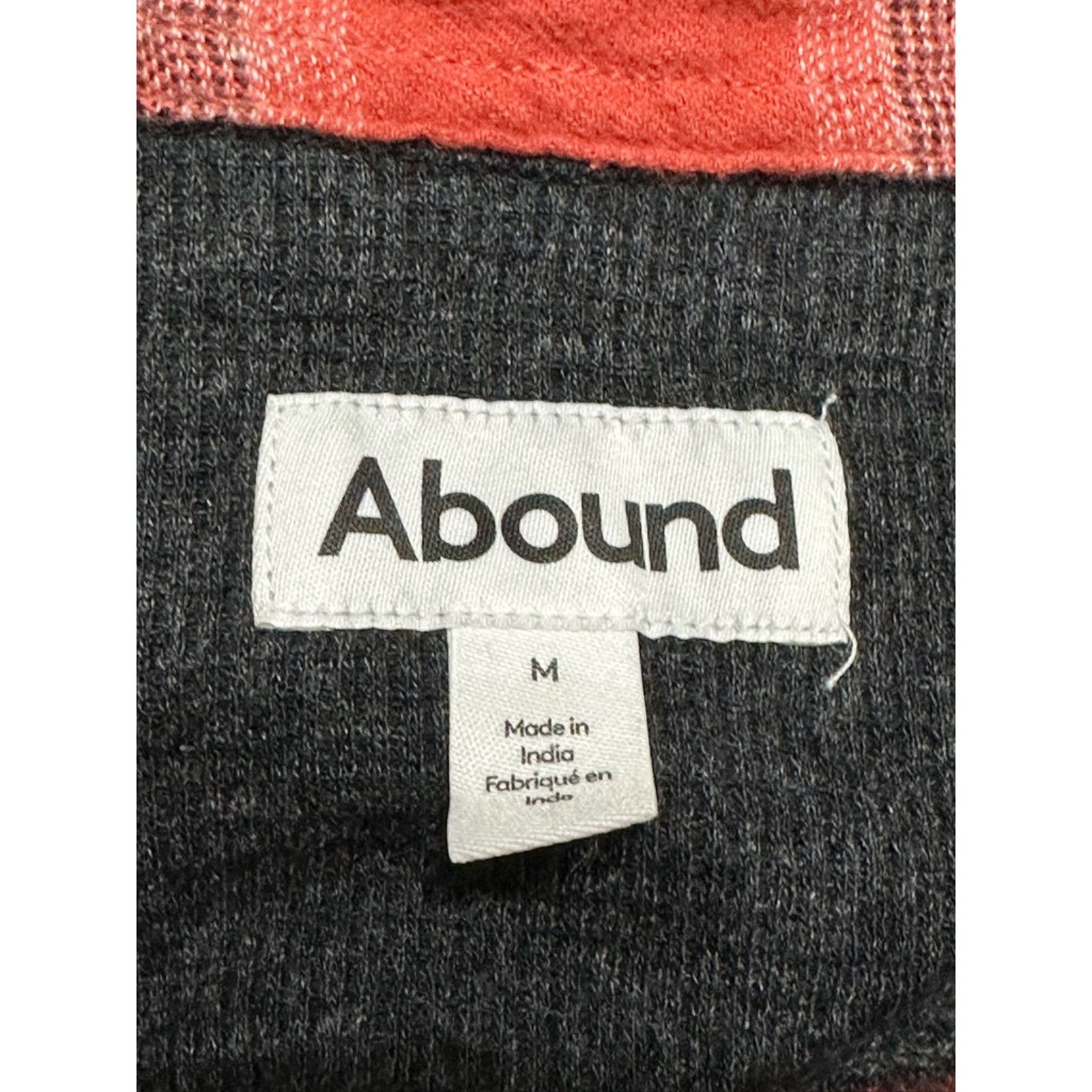 Other Abound Collared Shirt Button-Up Plaid Black/Red Medium NWOT Size US M / EU 48-50 / 2 - 7 Thumbnail
