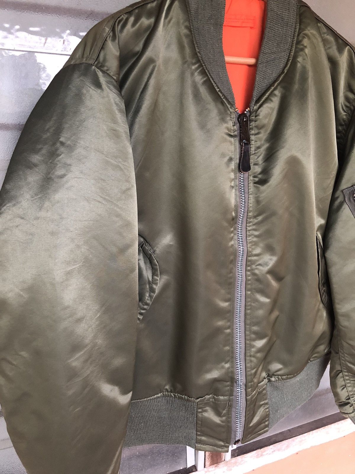 Standard Issue Vtg Corinth MFG MA-1 Flyers Man Special Issue Miltary Jacket Size US L / EU 52-54 / 3 - 3 Thumbnail