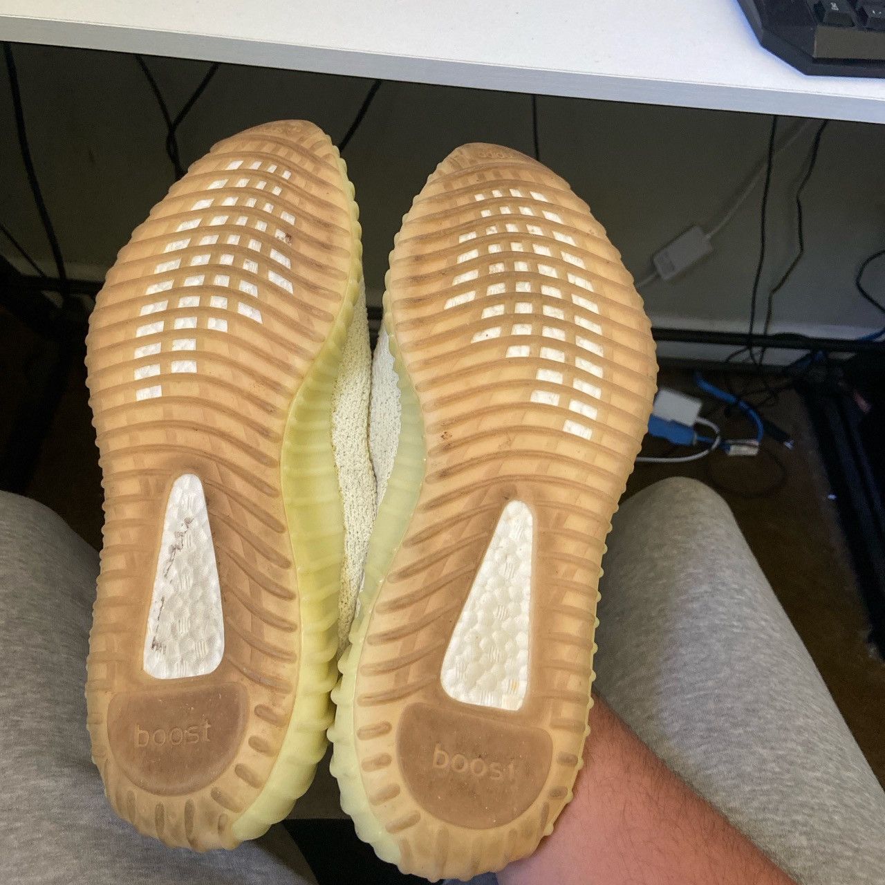 Adidas Yeezy 350 butters Size US 9.5 / EU 42-43 - 5 Thumbnail