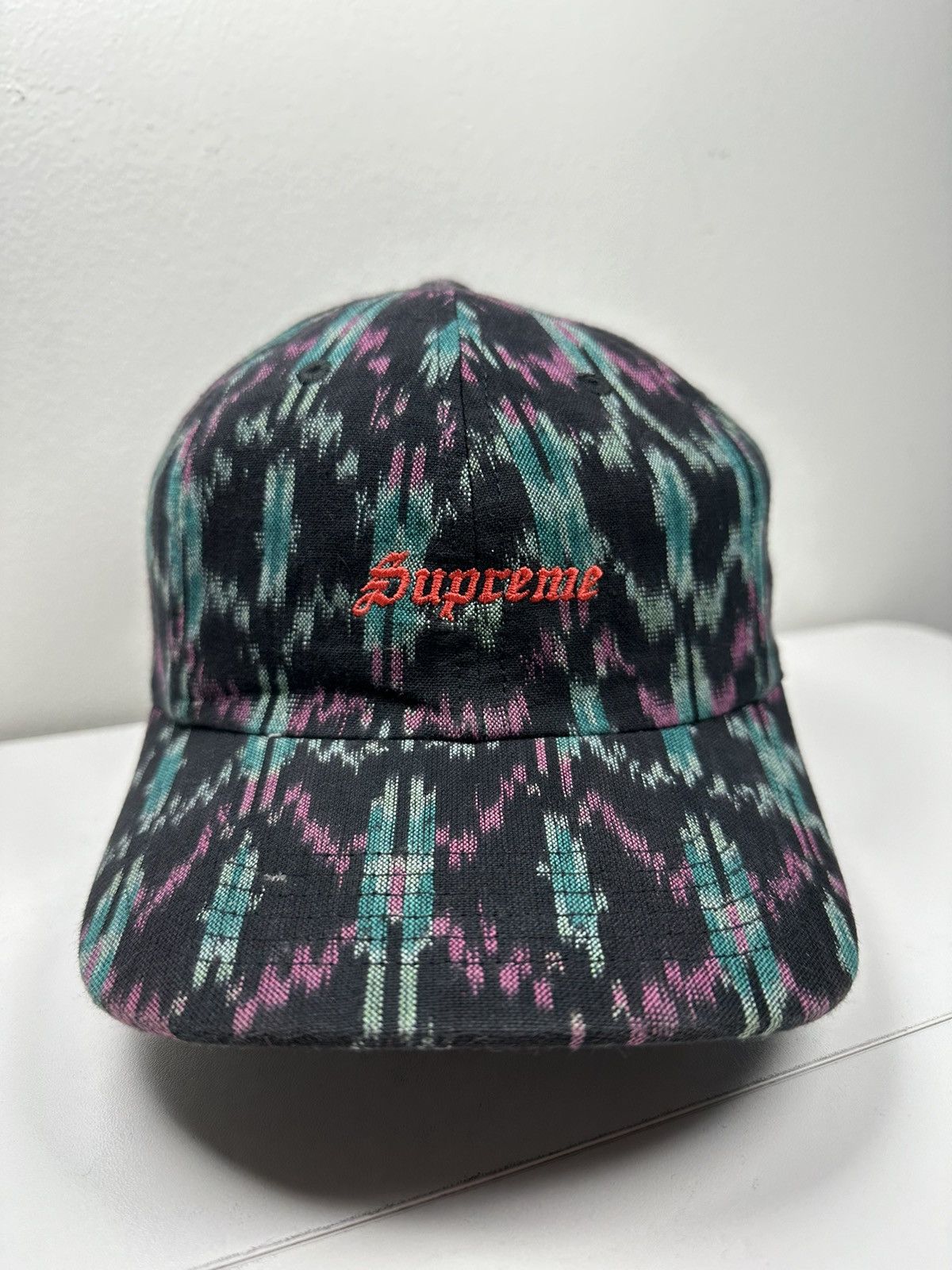 Supreme Ikat 6-Panel Cap Hat