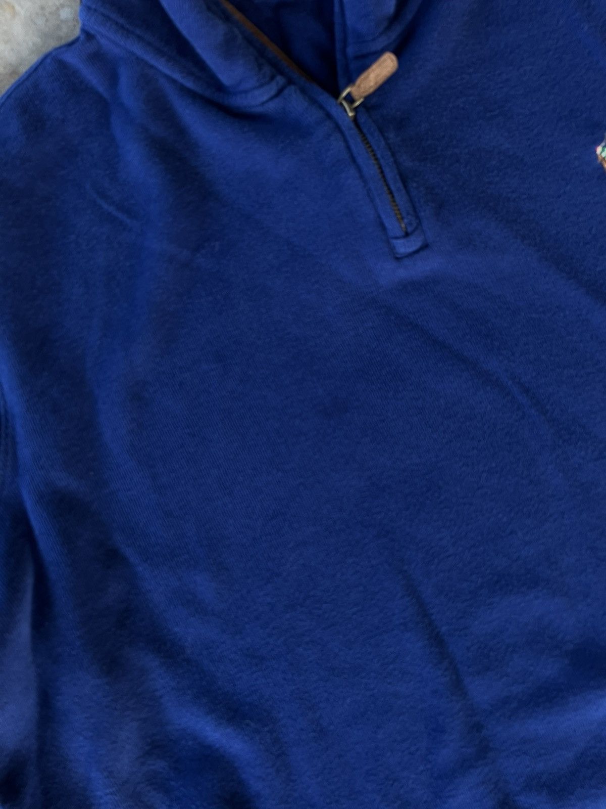 Polo Ralph Lauren Vintage Polo Ralph Quarter Zip Up Jacket Sweatshirt Sweater Size US XXL / EU 58 / 5 - 3 Thumbnail