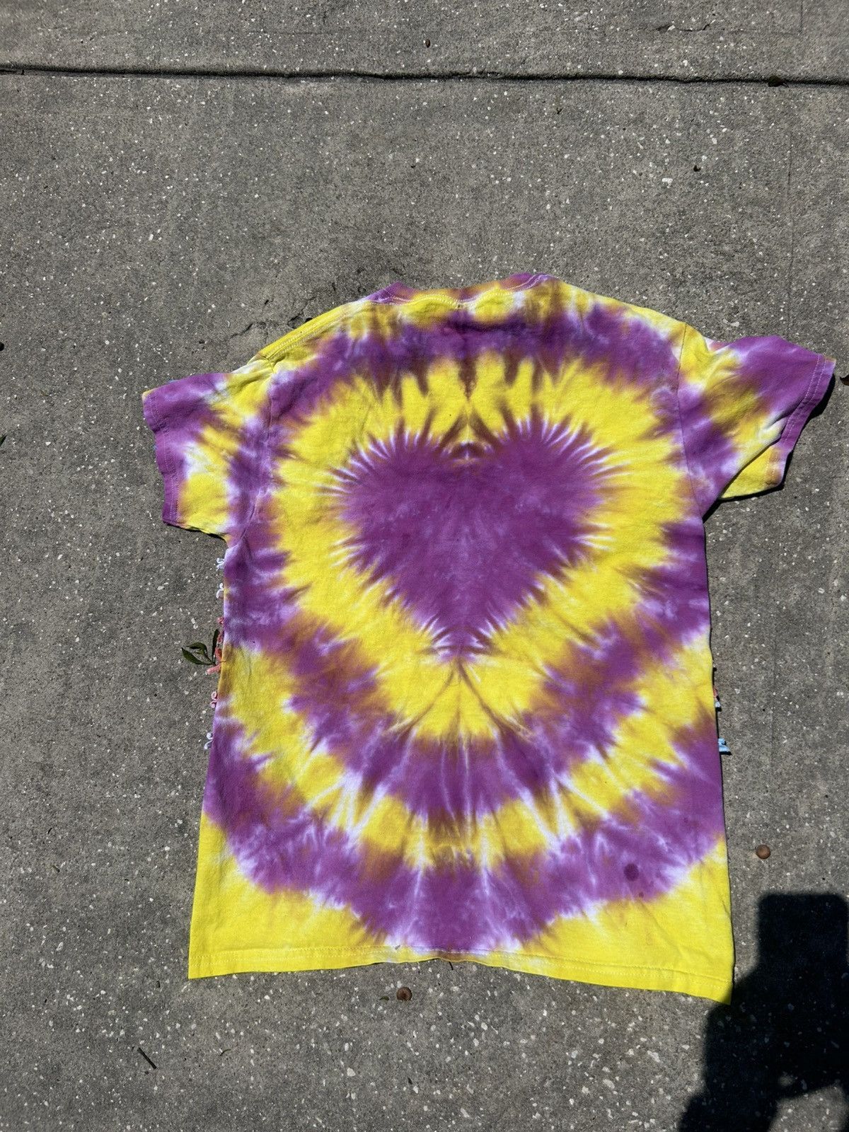 Other 1/1 Your World reconstructed patchwork tie dye tee t shirt Size US S / EU 44-46 / 1 - 3 Thumbnail