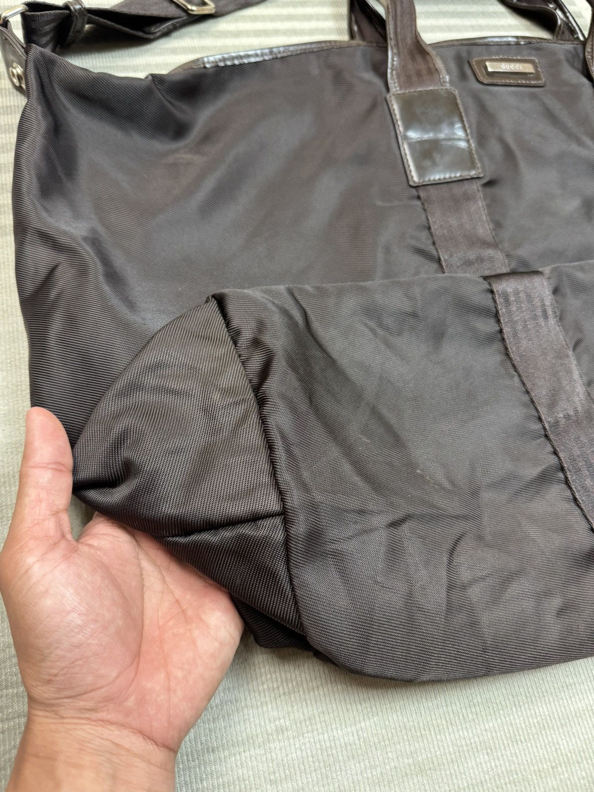 Gucci GUCCI Nylon Weekend Travel Bag Size ONE SIZE - 5 Thumbnail
