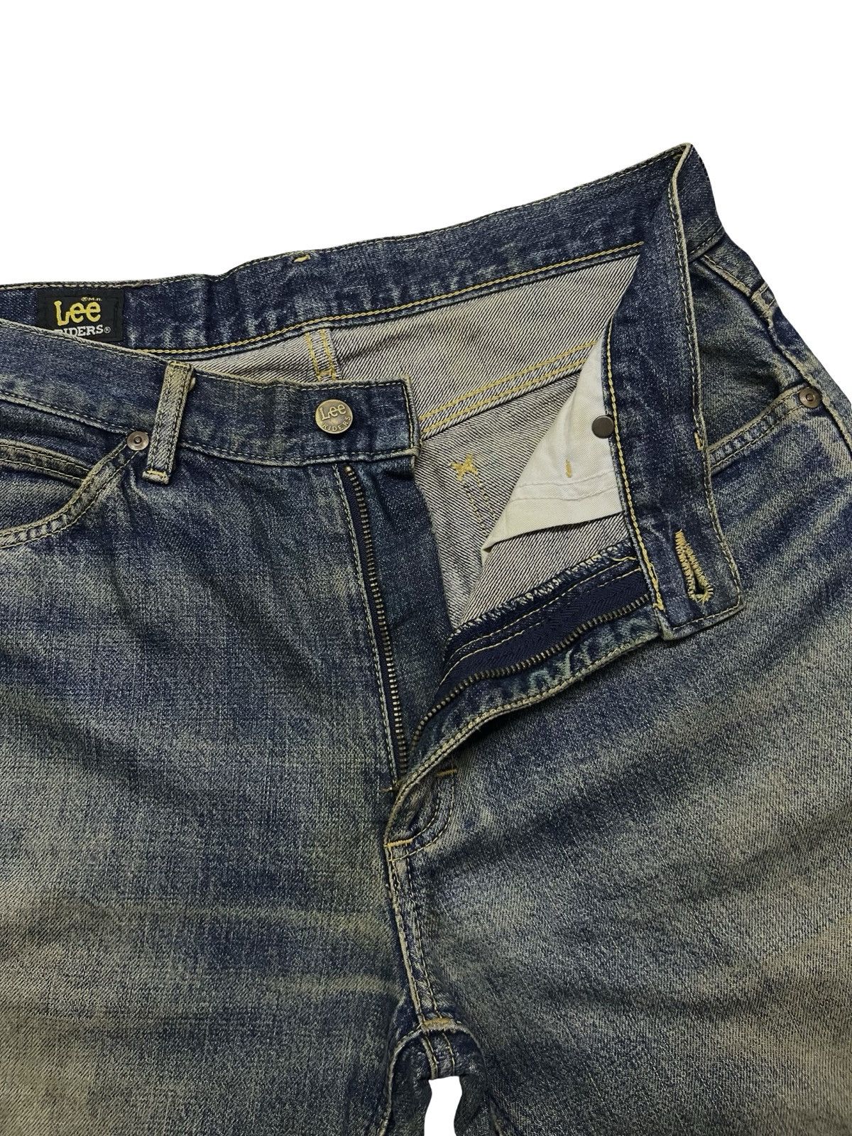 Lee Vintage Lee Riders Japan - Faded Dirty Mud Wash Denim - W31 Size US 31 - 9 Thumbnail