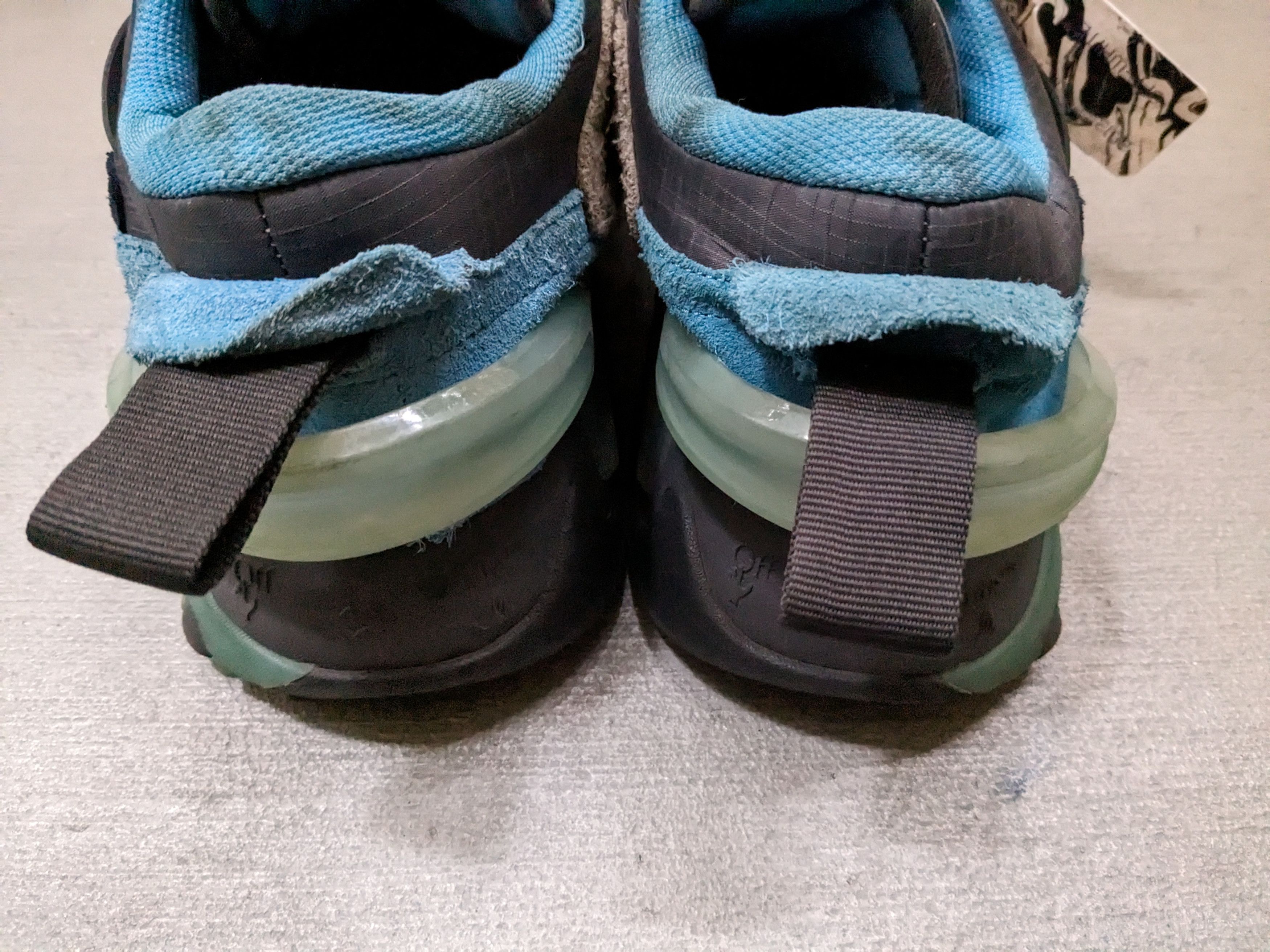 Off-White Off-White Odsy-2000 Sneakers Gray Blue Size 12 45 Size US 12 / EU 45 - 18 Thumbnail
