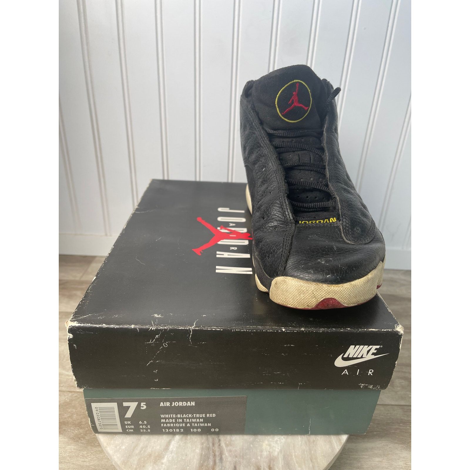 Nike Air Jordan 13 OG Playoffs 98 Black True Red 136002-061 Nike Size US 9 / EU 42 - 12 Thumbnail