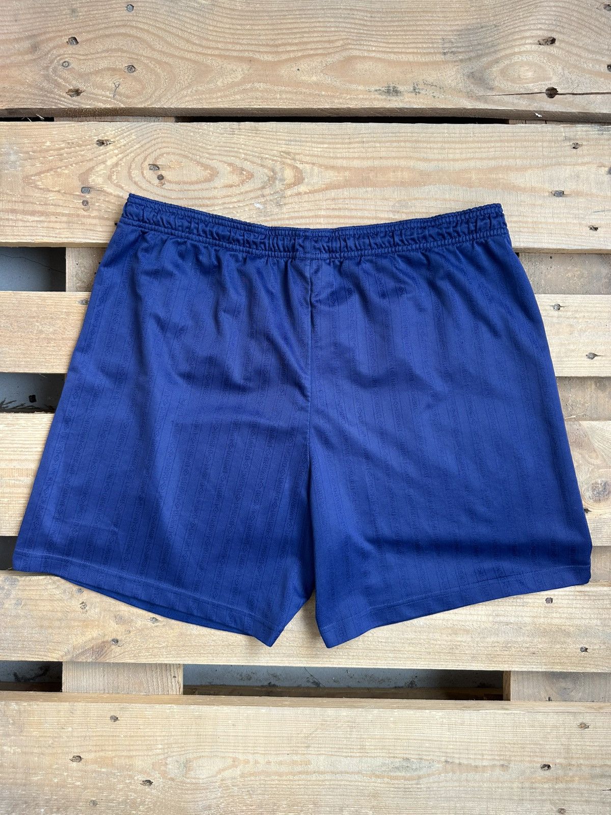 Umbro Vintage Umbro Stripped Jersey Shorts Size US 34 / EU 50 - 6 Thumbnail