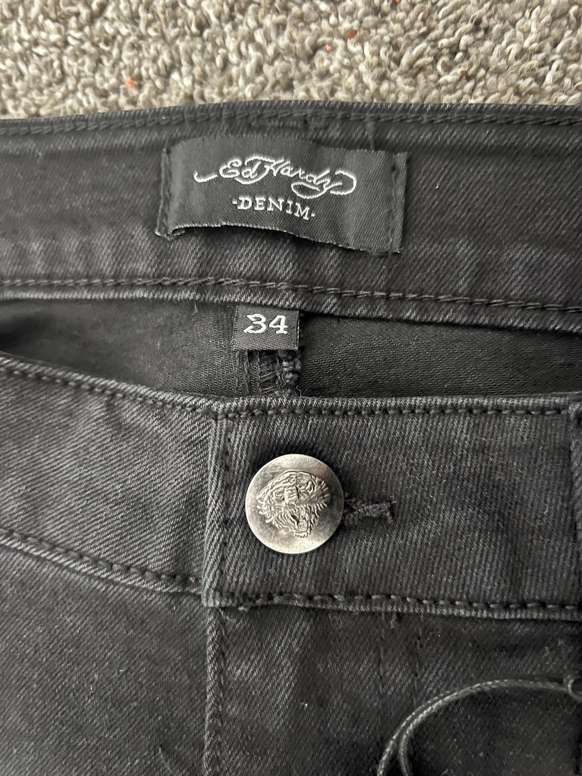 Ed Hardy × Vintage Ed Hardy Denim Size US 34 / EU 50 - 3 Thumbnail