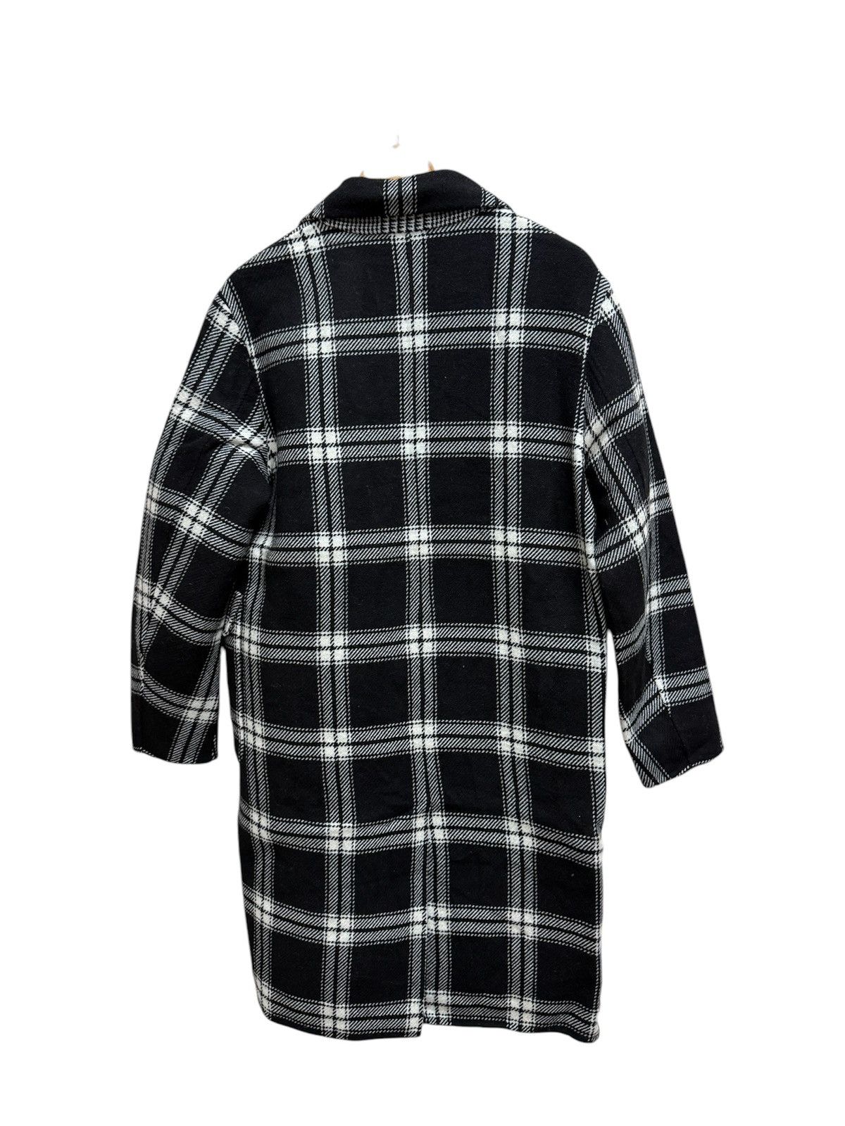 Tommy Hilfiger Tommy Hilfiger Chekered Wool Long Coat Jacket Size US S / EU 44-46 / 1 - 2 Thumbnail