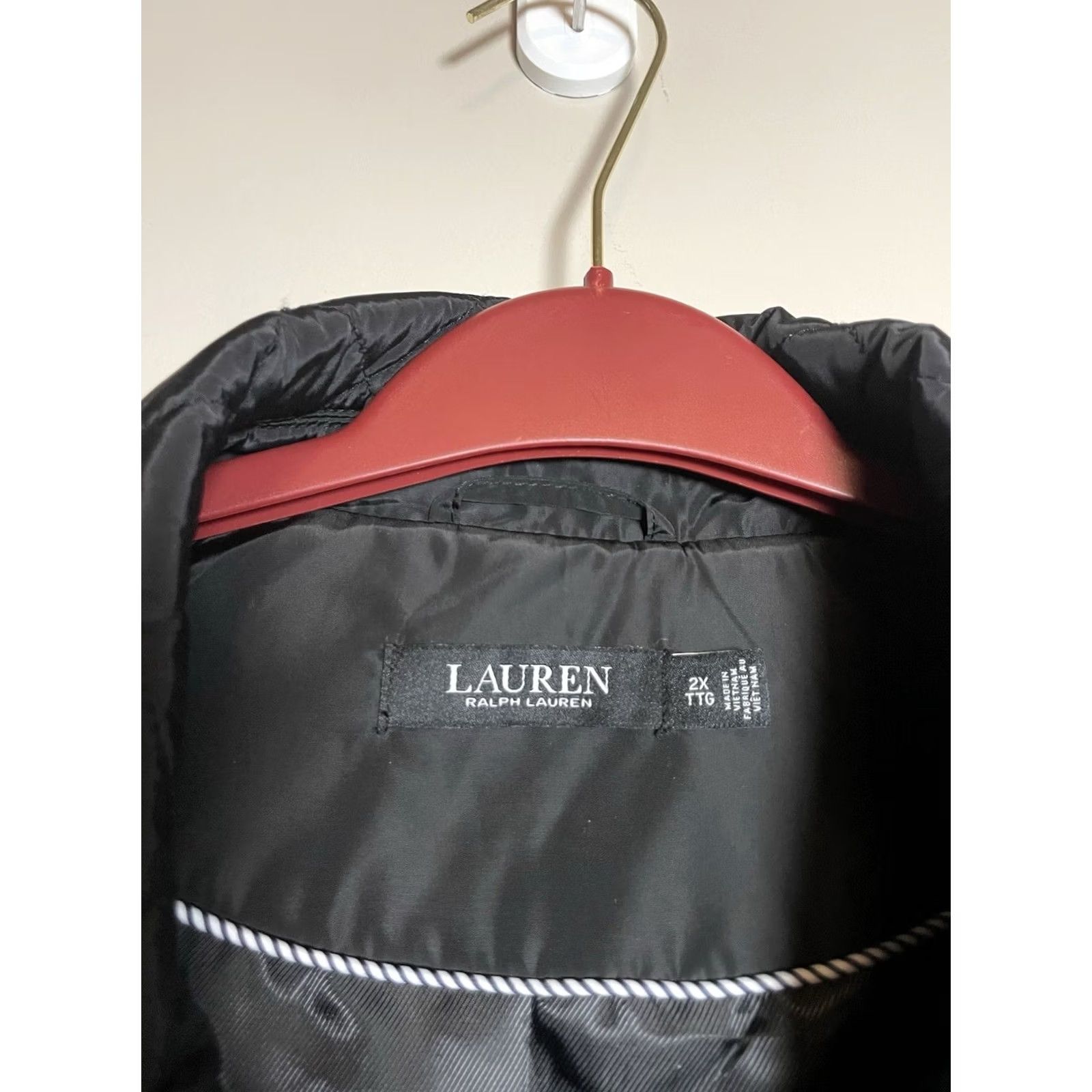 Ralph Lauren Ralph Lauren Jacket Womens 2XL Black Quilted Women Size Full Zip G92 Size XXL / US 16-18 / IT 52-54 - 3 Thumbnail