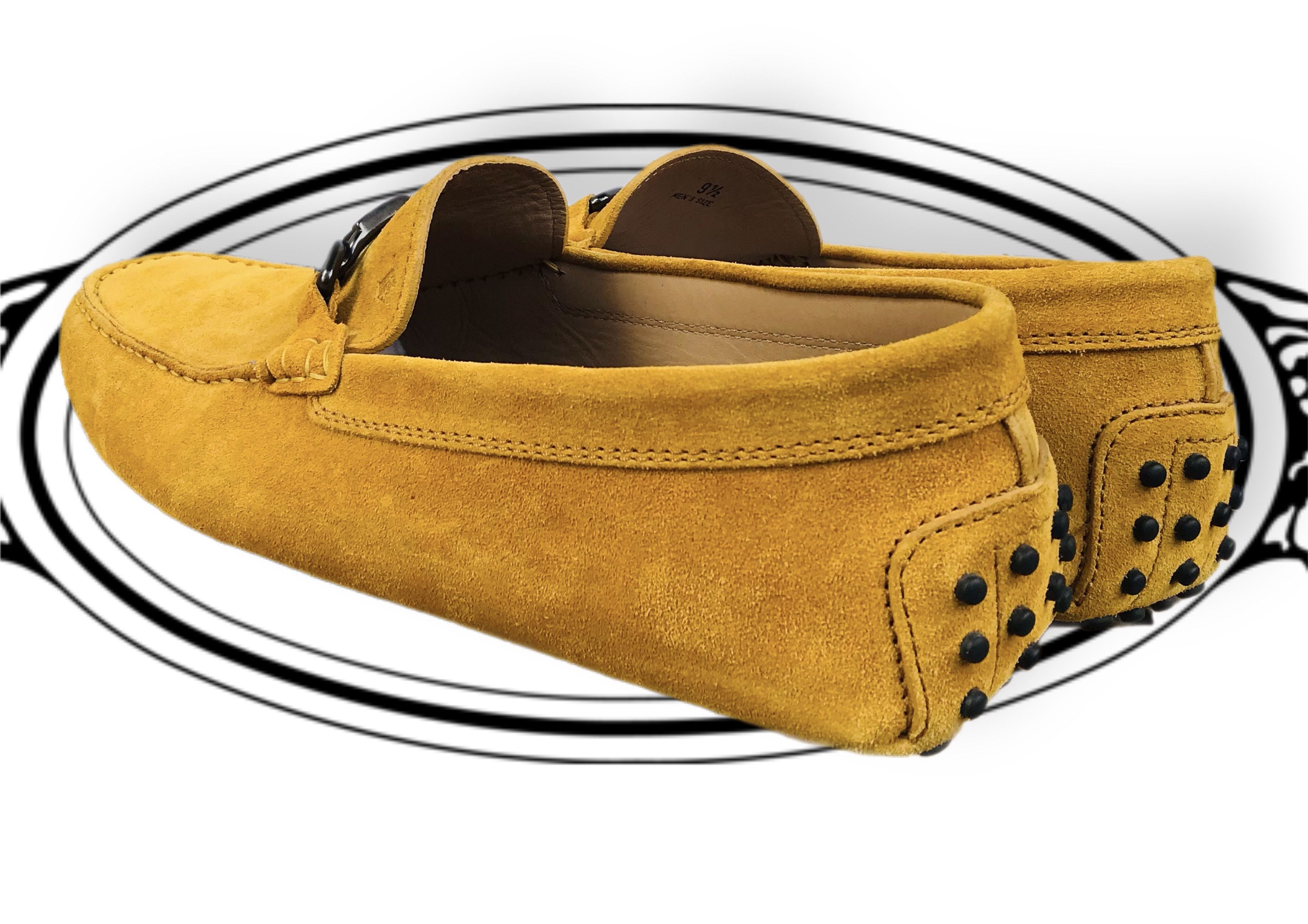 Tod's Tod's Gommino Men's Driving Shoes Loafers Suede Slip On Size US 10.5 / EU 43-44 - 3 Thumbnail