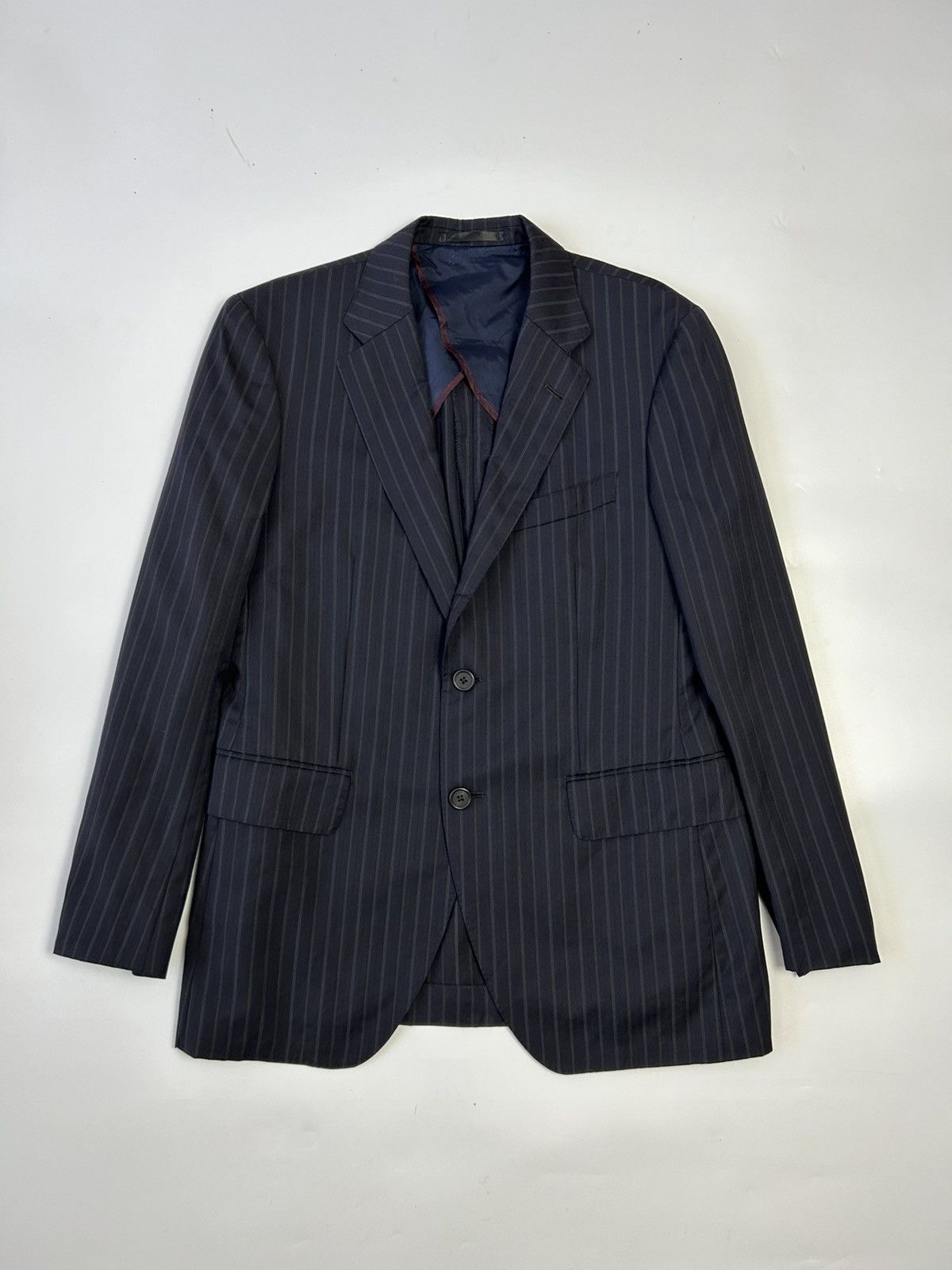 PAUL SMITH X ERMENEGILDO ZEGNA STRIPED BLAZER