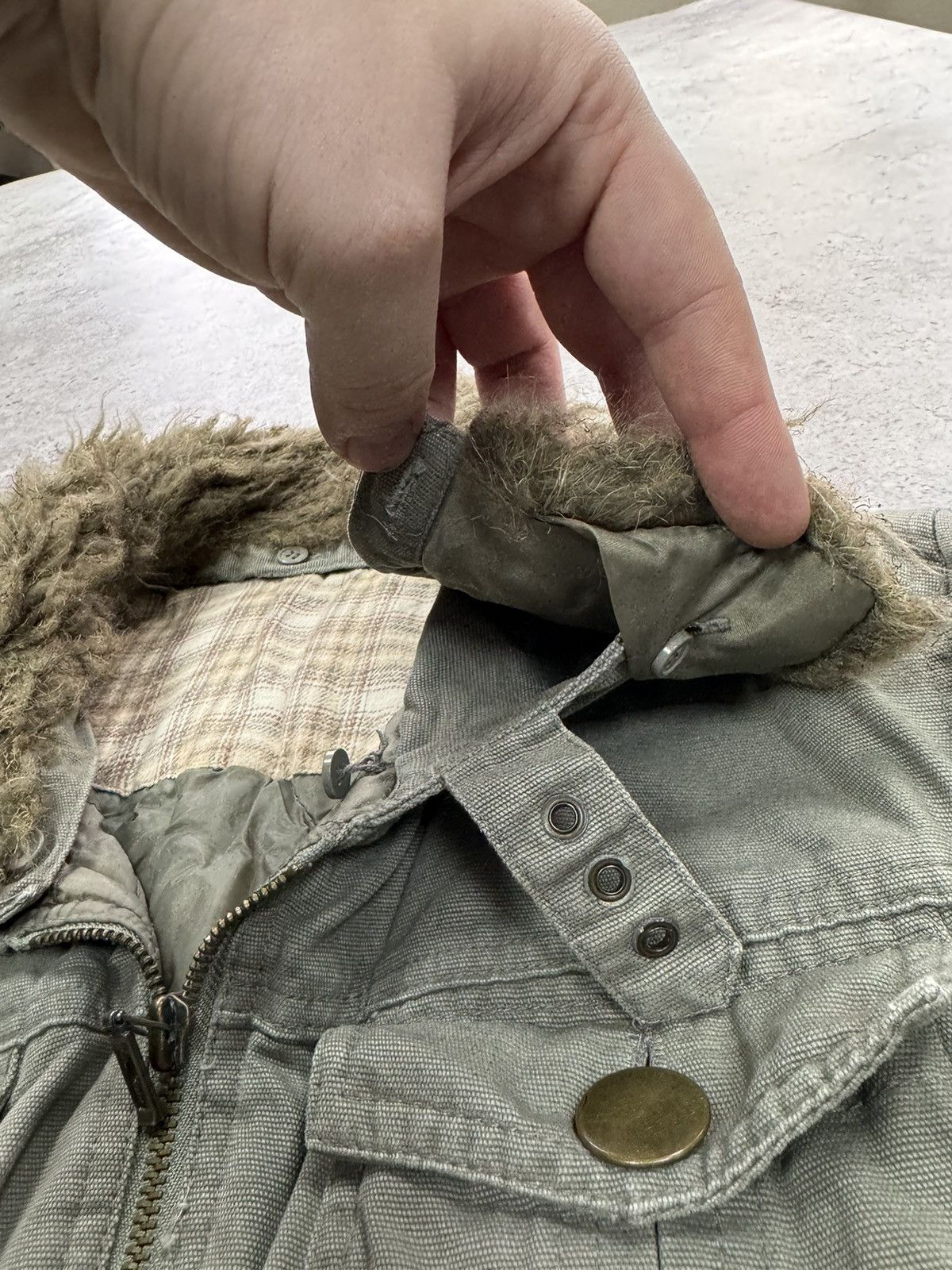 If Six Was Nine Vintage Japanese Stoned Cotton LGB Style Bomber Jacket Size US S / EU 44-46 / 1 - 8 Thumbnail