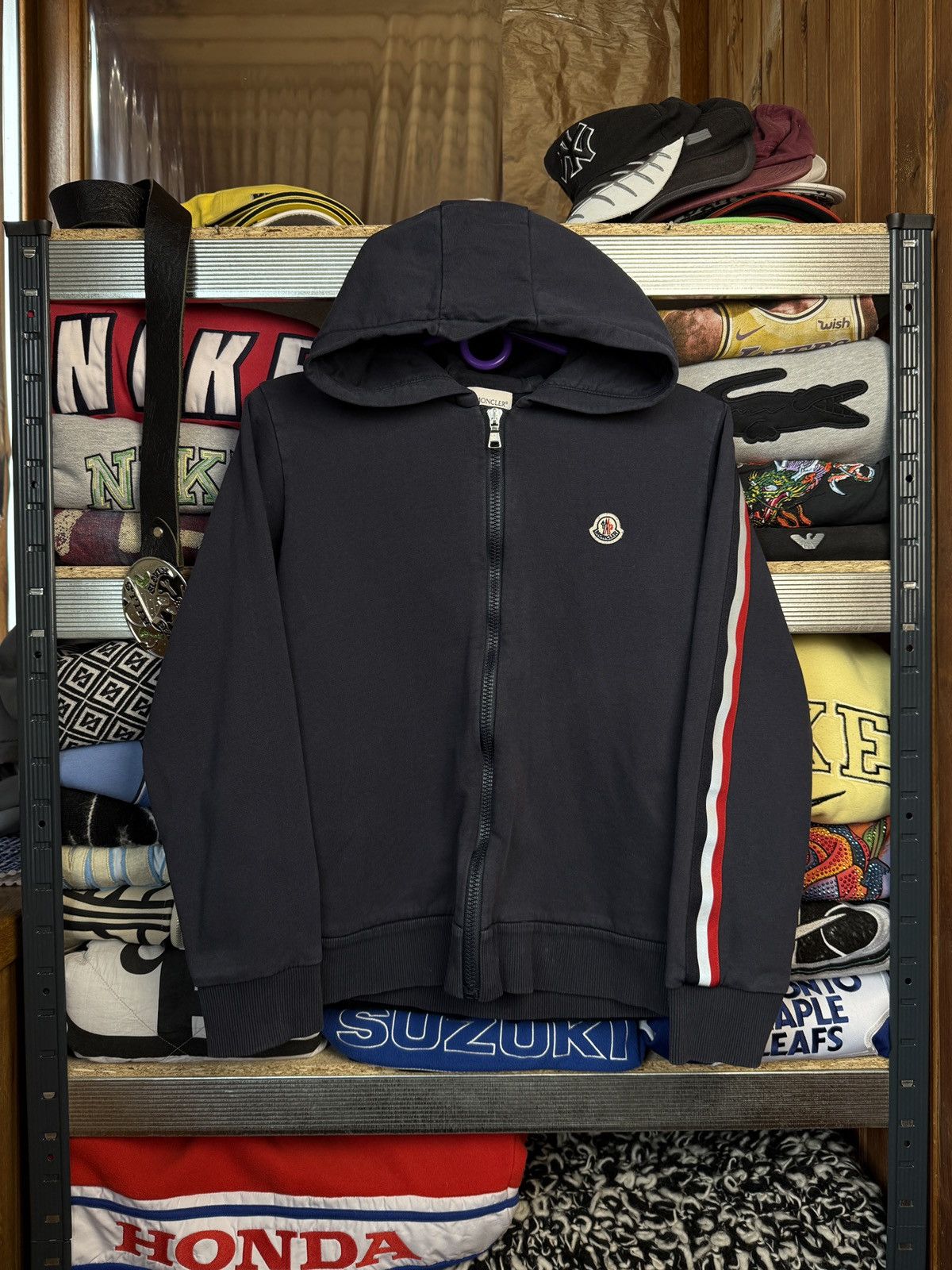 Moncler Moncler Zip Up Hoodie Size XS / US 0-2 / IT 36-38 - 1 Thumbnail